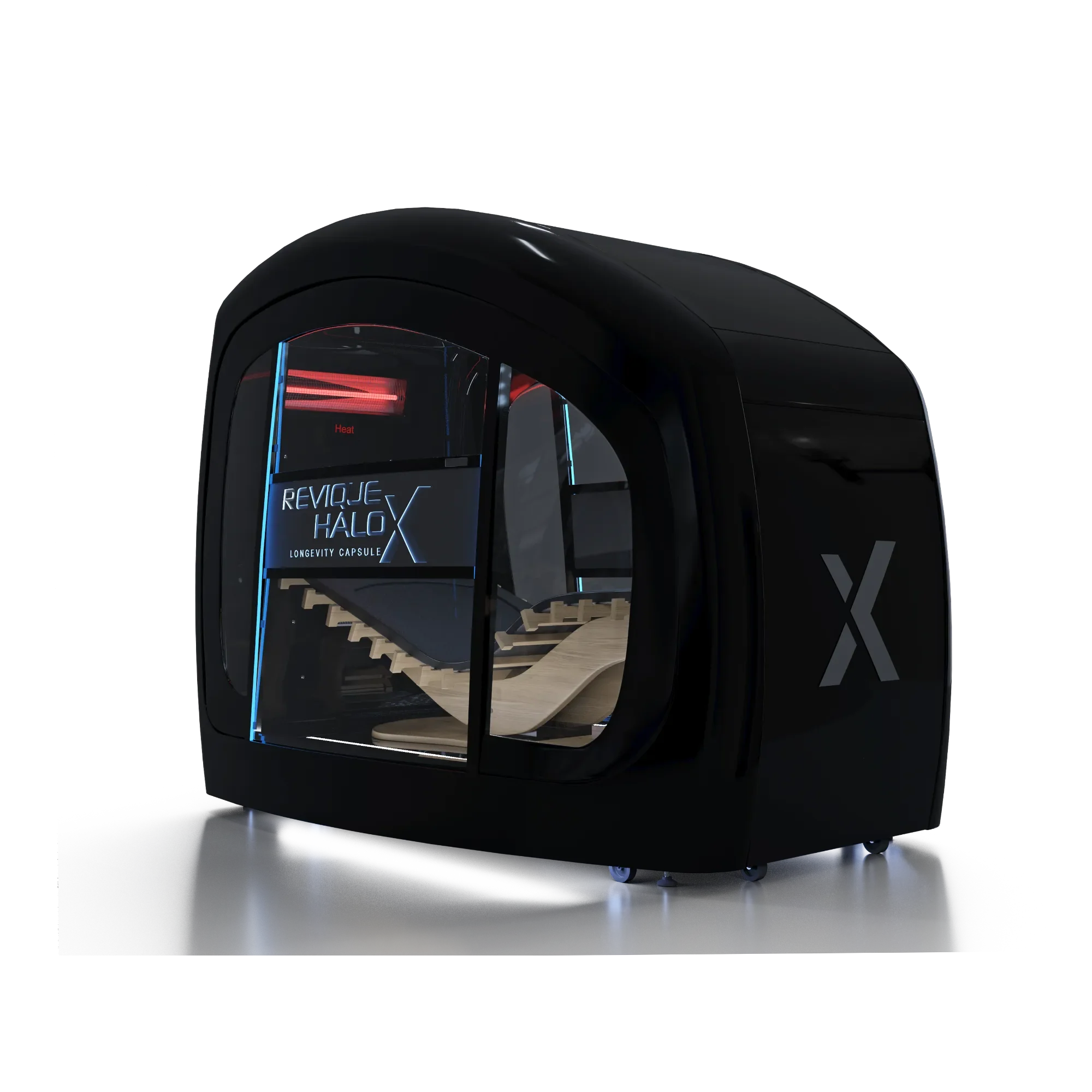 Longevity Capsule | Red Light, Halotherapy & Recovery Pods