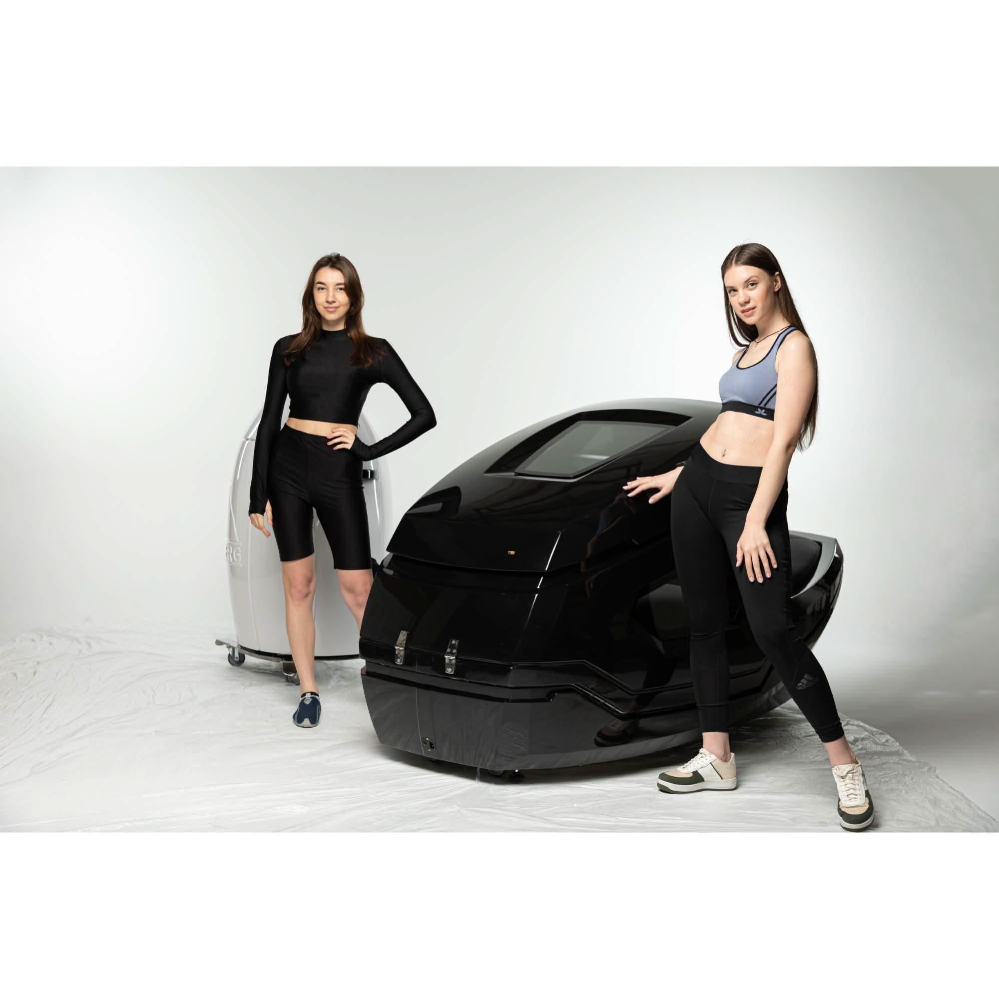 Cryonick Wellness Technology: InfraStar Infrared Vacuum Bike.