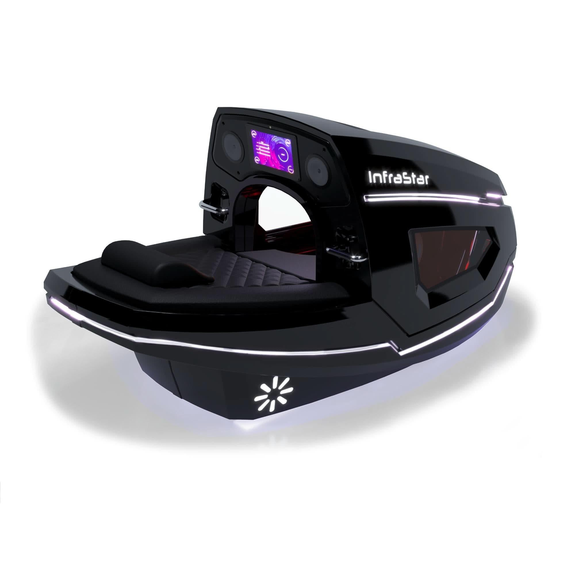 Cryonick Wellness Technology: InfraStar Infrared Vacuum Bike.