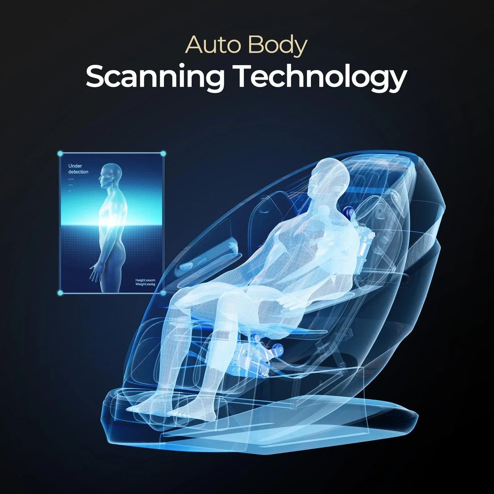 LifeTrend 4D Dual Core Massage Chair • Full-Body Zero-Gravity Massage Recliner - Elite Holistic Fitness
