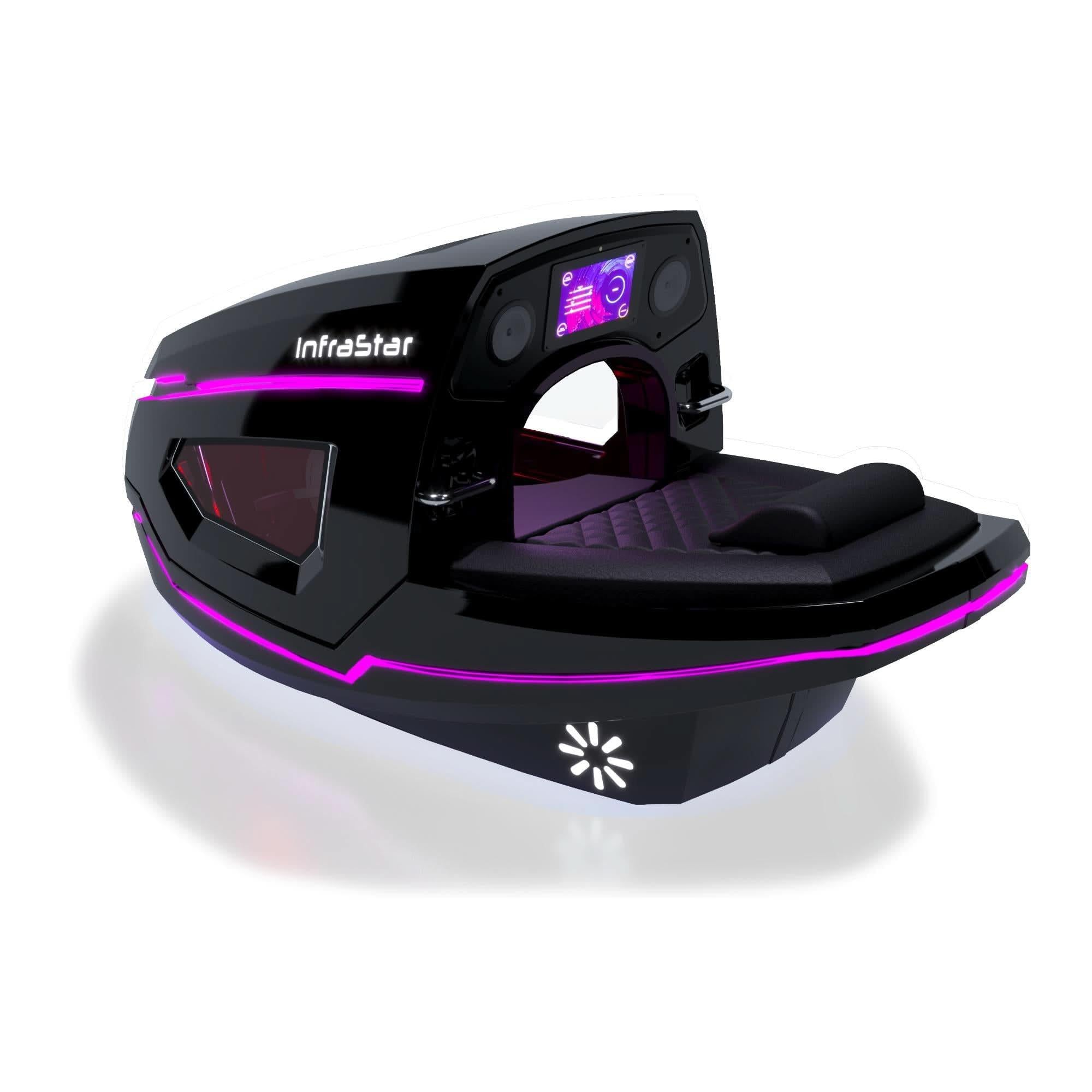 Cryonick Wellness Technology: InfraStar Infrared Vacuum Bike.