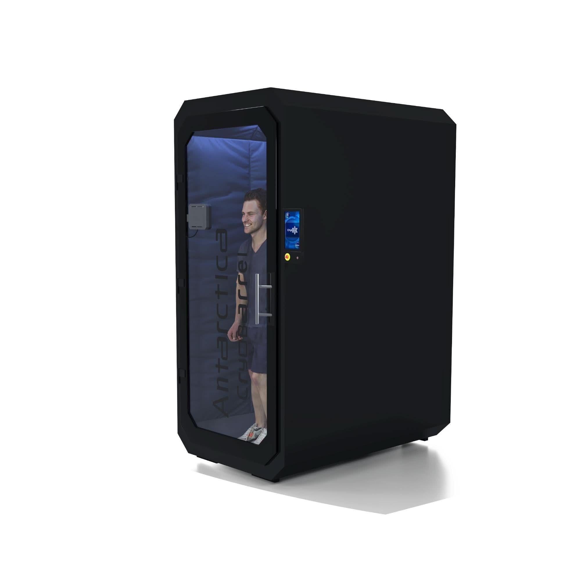 Cryonick Wellness Technology: Antarctica Cyro Barrel | Electric Cryotherapy Chamber.