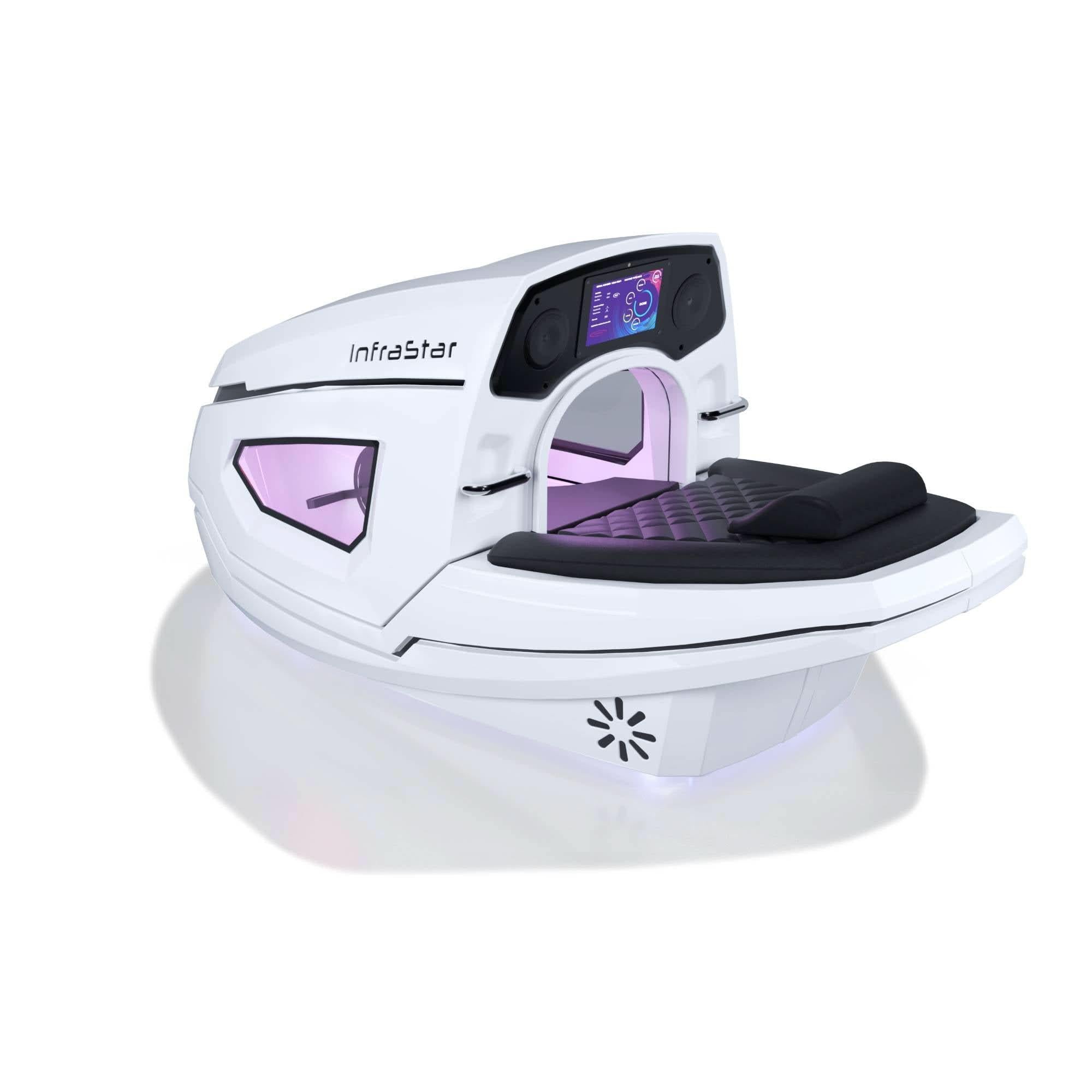 Cryonick Wellness Technology: InfraStar Infrared Vacuum Bike.