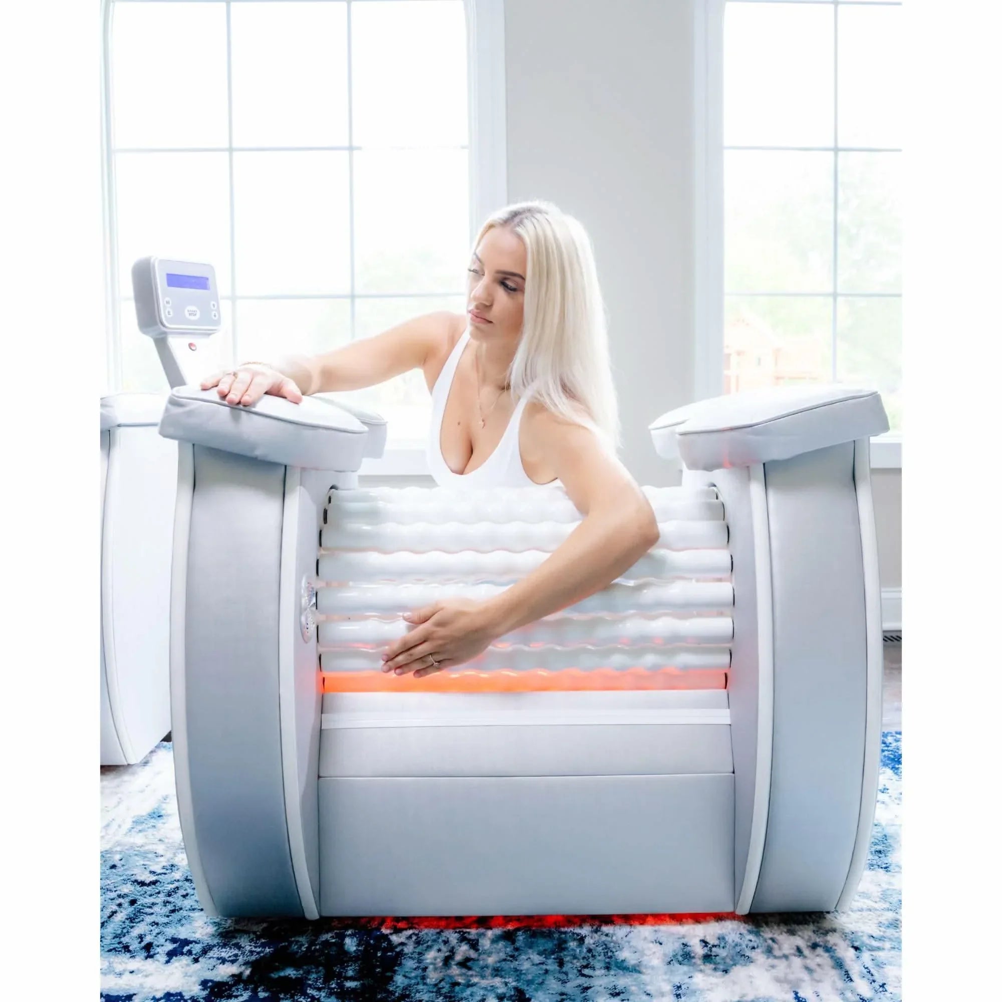 Studio Figura: Roll Shaper Infrared Lymphatic Massage Roller.