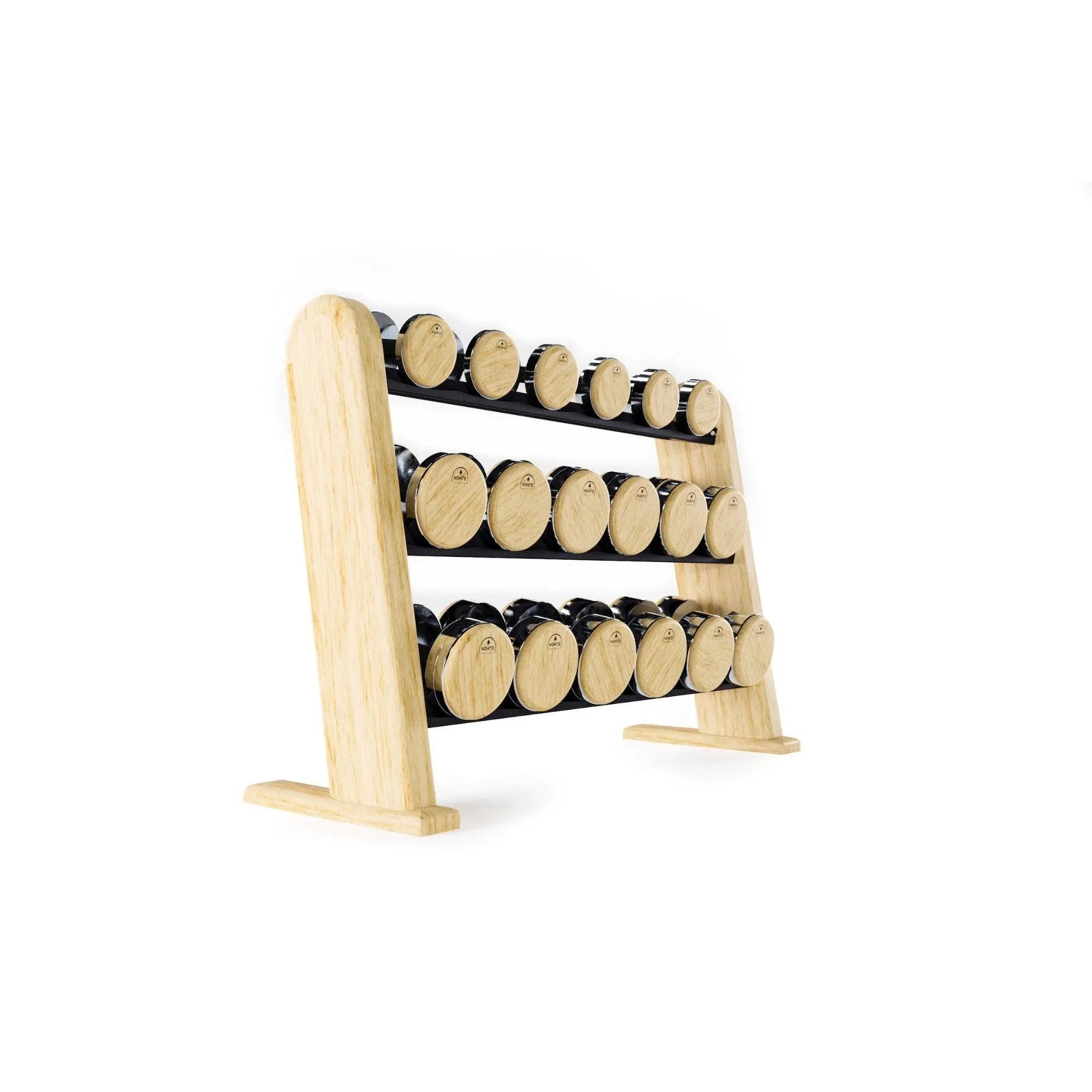 NOHRD DumbBells – Handcrafted Luxury Free Weight Set - Elite Holistic Fitness