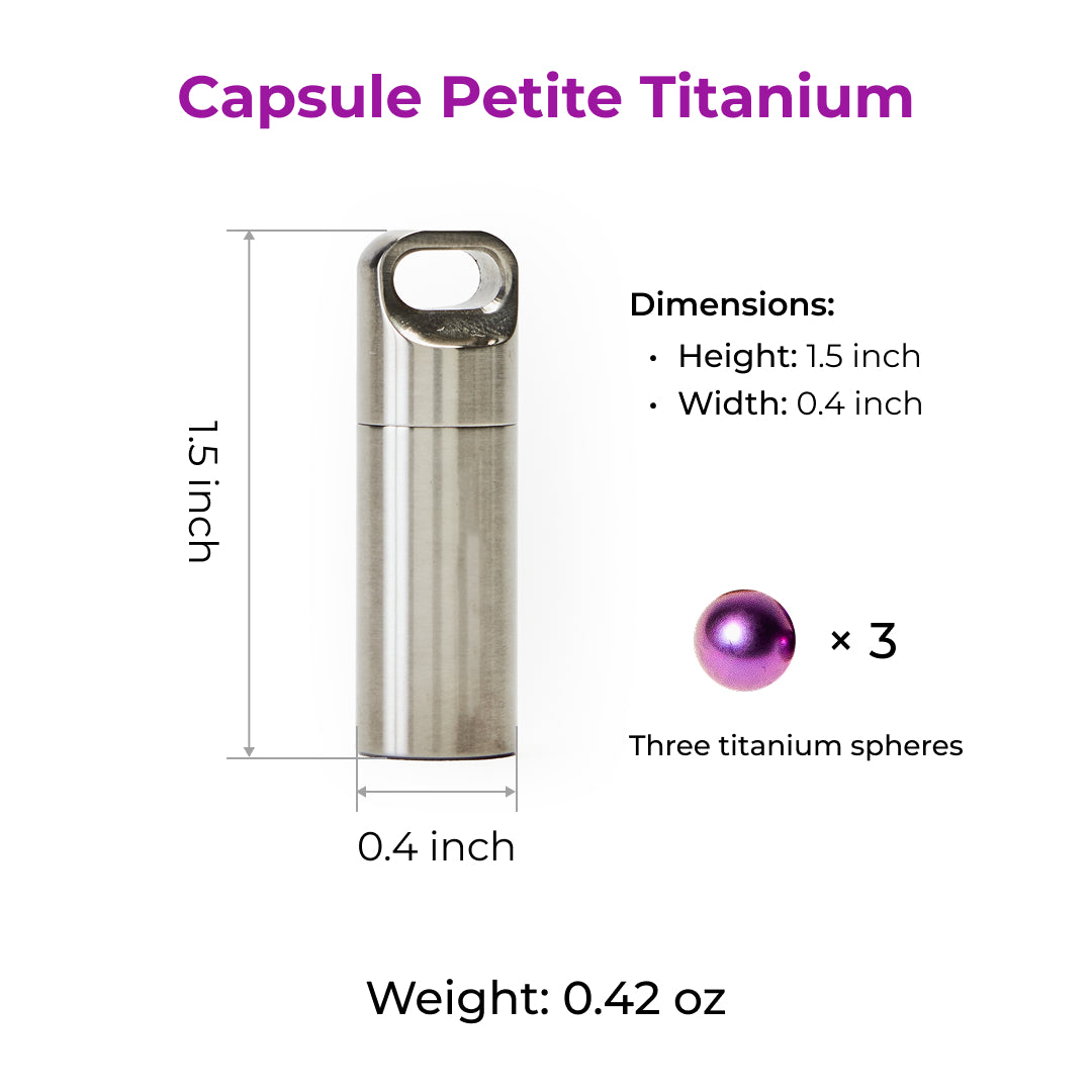 Leela Quantum H.E.A.L.® 360 Advanced Capsule Petite Titanium