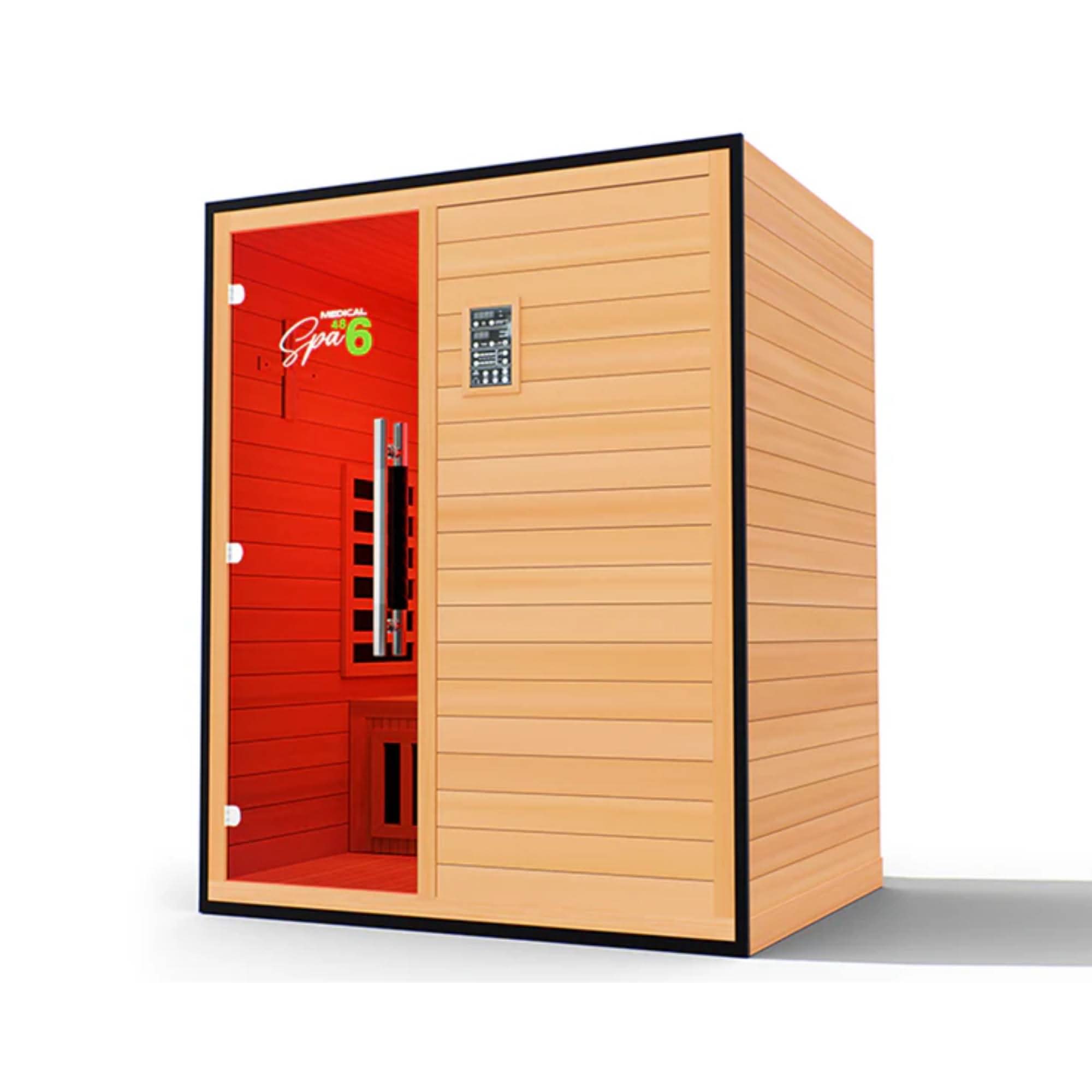 Medical Saunas: 2-person Full-Spectrum Infrared Commercial Spa 486 - Elite Holistic Fitness