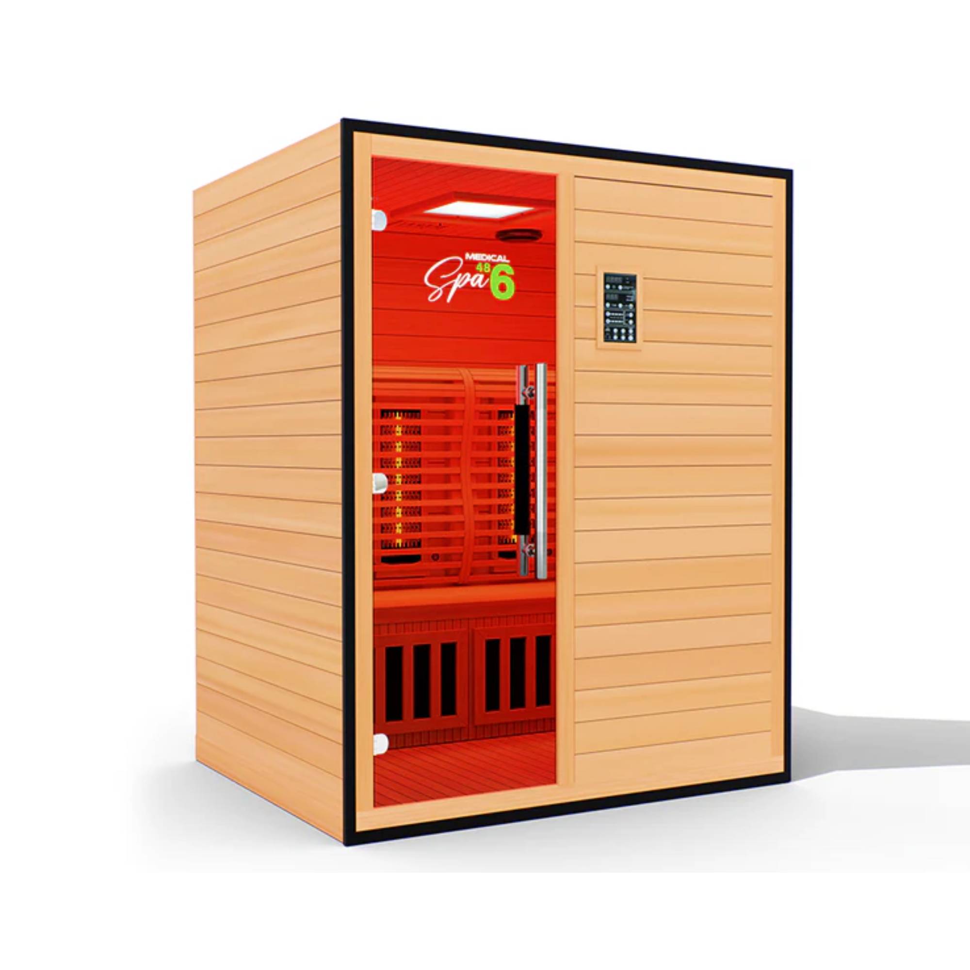 Medical Saunas: 2-person Full-Spectrum Infrared Commercial Spa 486 - Elite Holistic Fitness