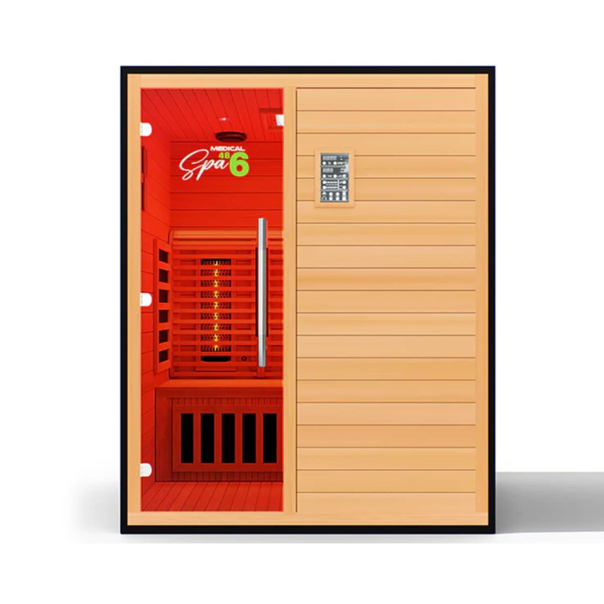 Medical Saunas: 2-person Full-Spectrum Infrared Commercial Spa 486.