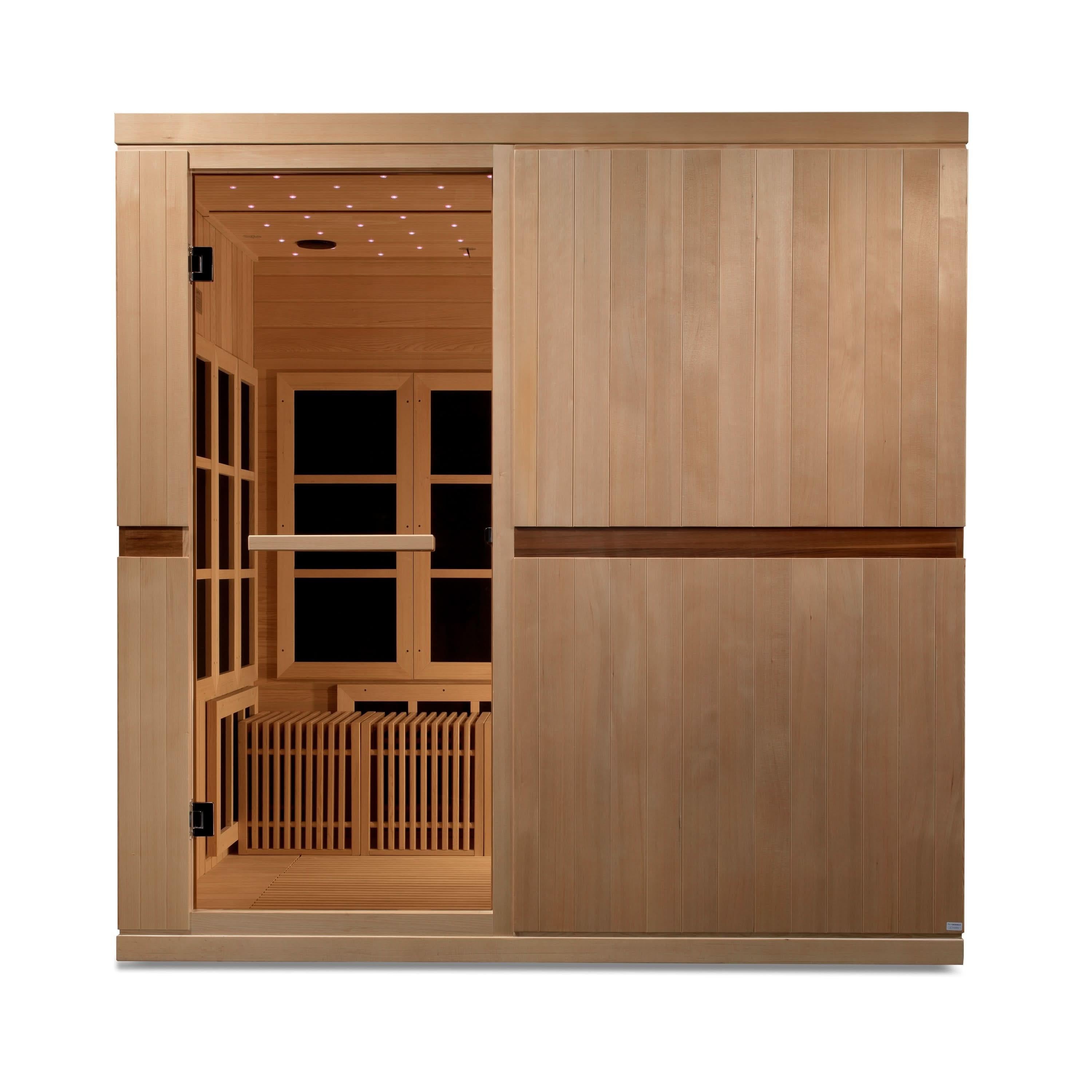 Golden Designs: Catalonia 8 Person Near Zero EMF FAR Infrared Sauna (2025).