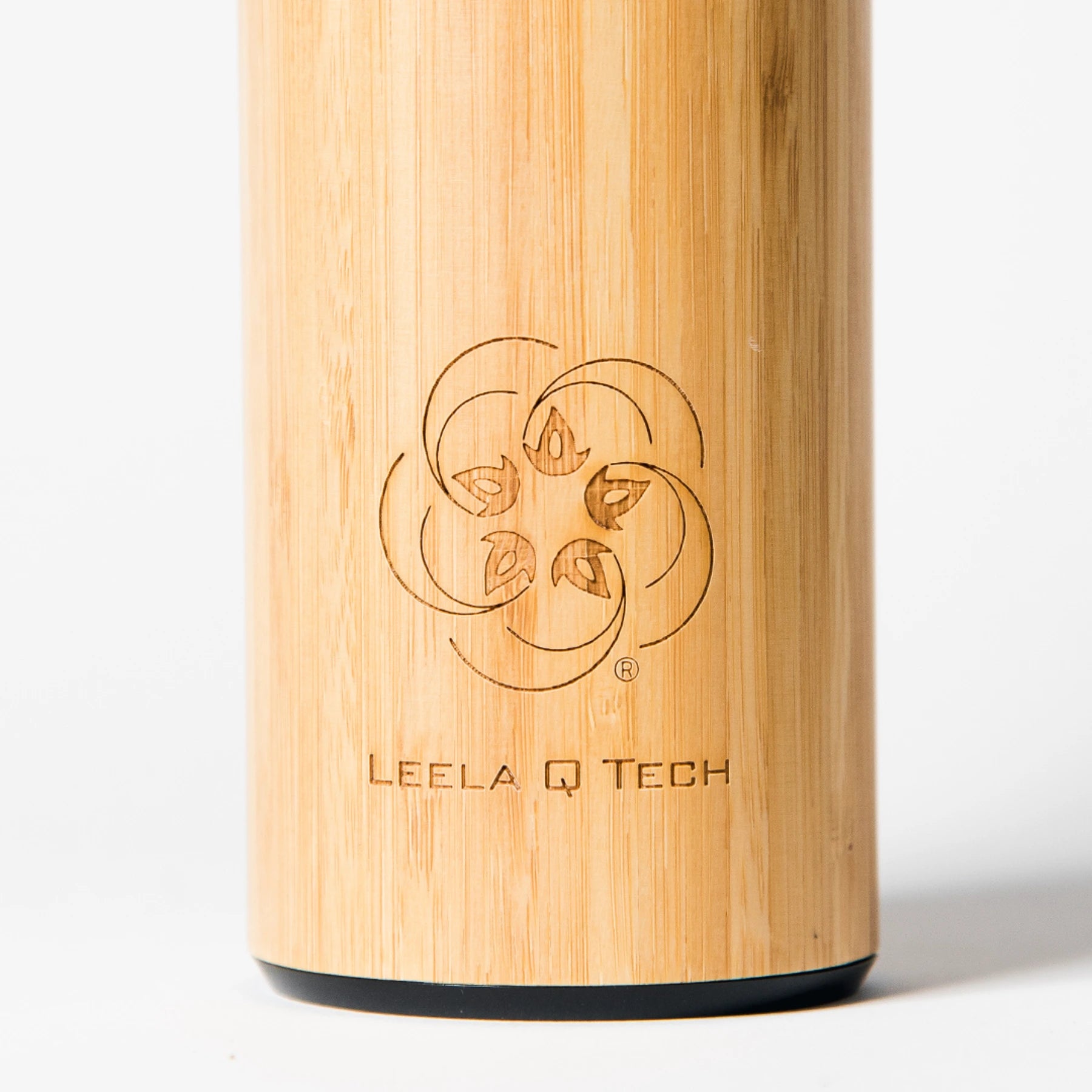 Leela Quantum H.E.A.L.® Quantum Energy Bamboo Water Bottle