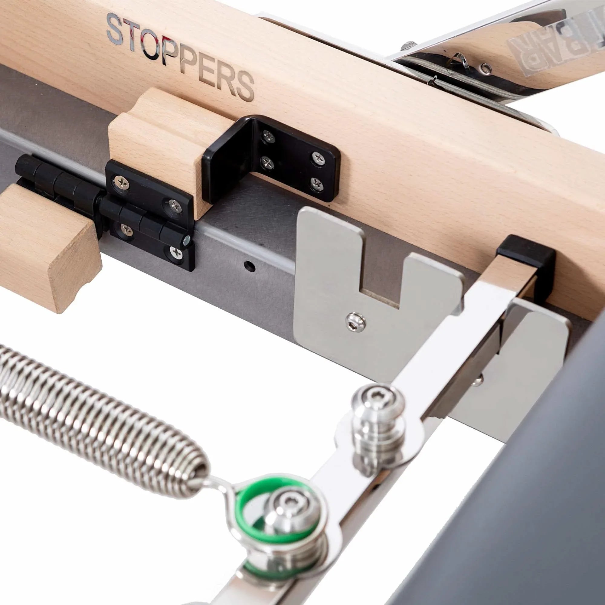 Elina Pilates Lignum Reformer with Tower.