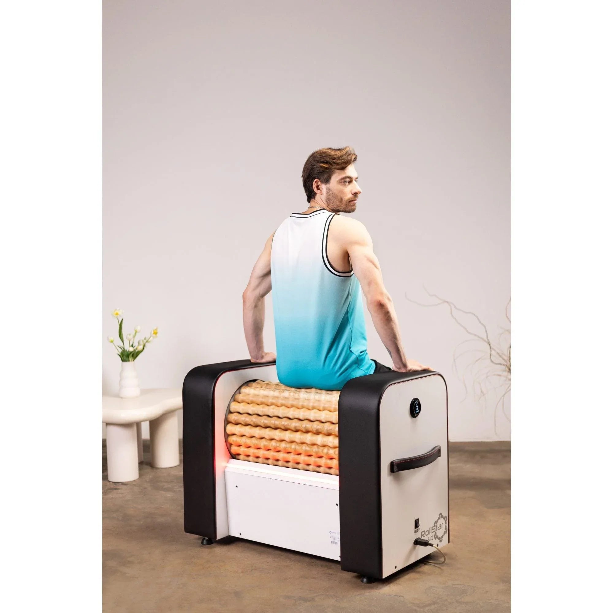 Cryonick Wellness Technology: RollStar Mini SQ Infrared Lymphatic Massage Roller - Elite Holistic Fitness