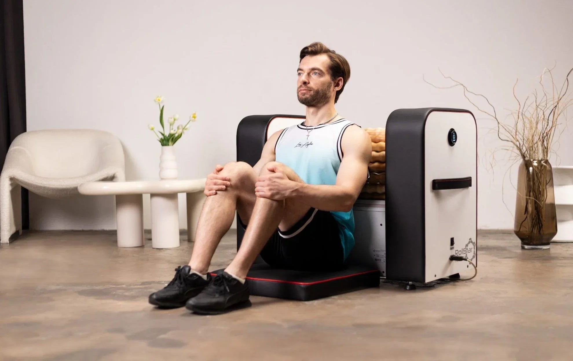 Cryonick Wellness Technology: RollStar Mini SQ Infrared Lymphatic Massage Roller - Elite Holistic Fitness