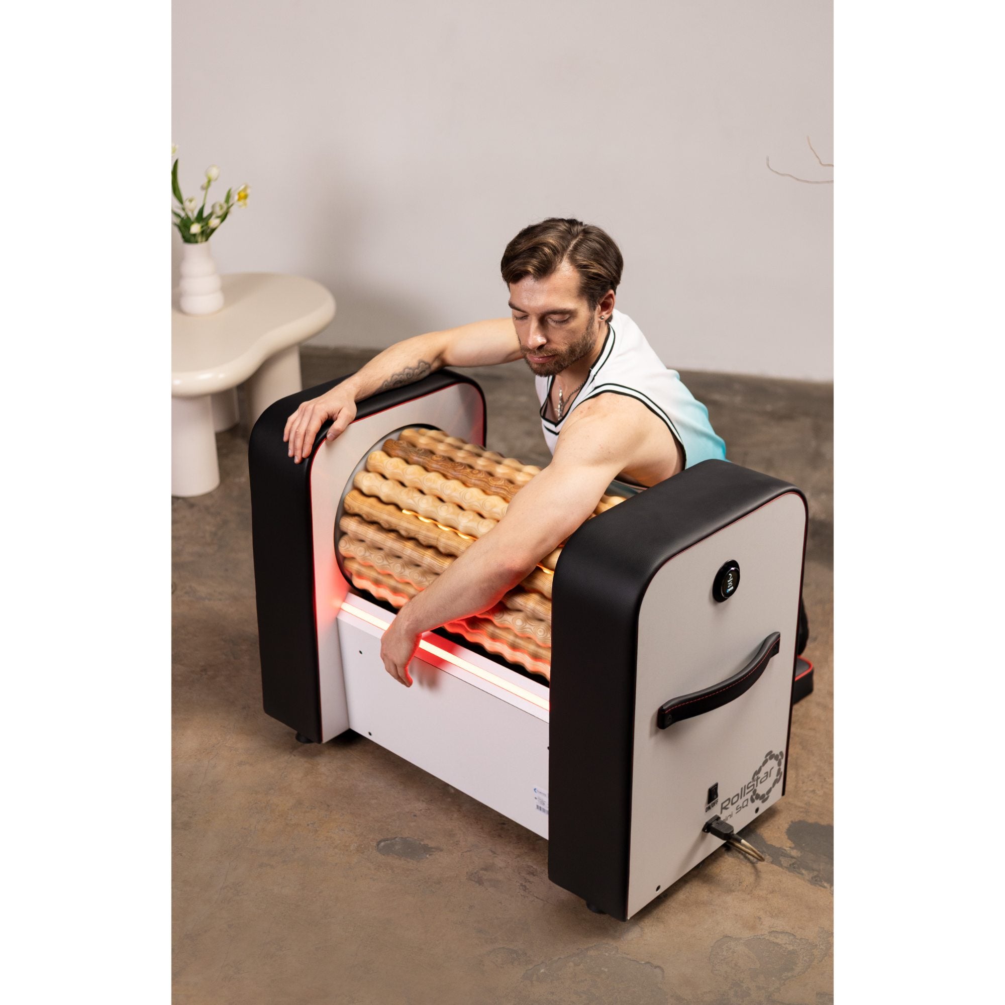 Cryonick Wellness Technology: RollStar Mini SQ Infrared Lymphatic Massage Roller