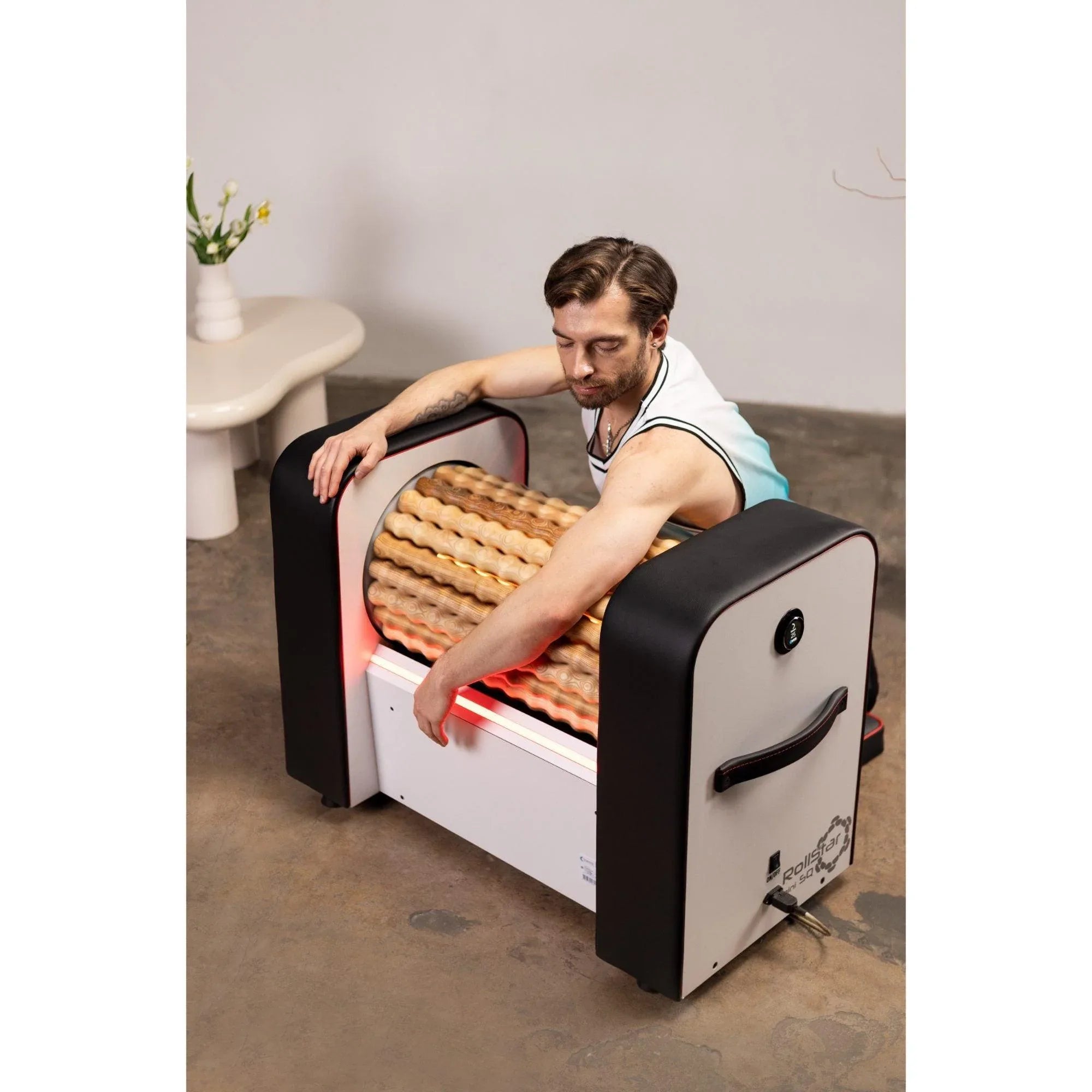 Cryonick Wellness Technology: RollStar Mini SQ Infrared Lymphatic Massage Roller - Elite Holistic Fitness