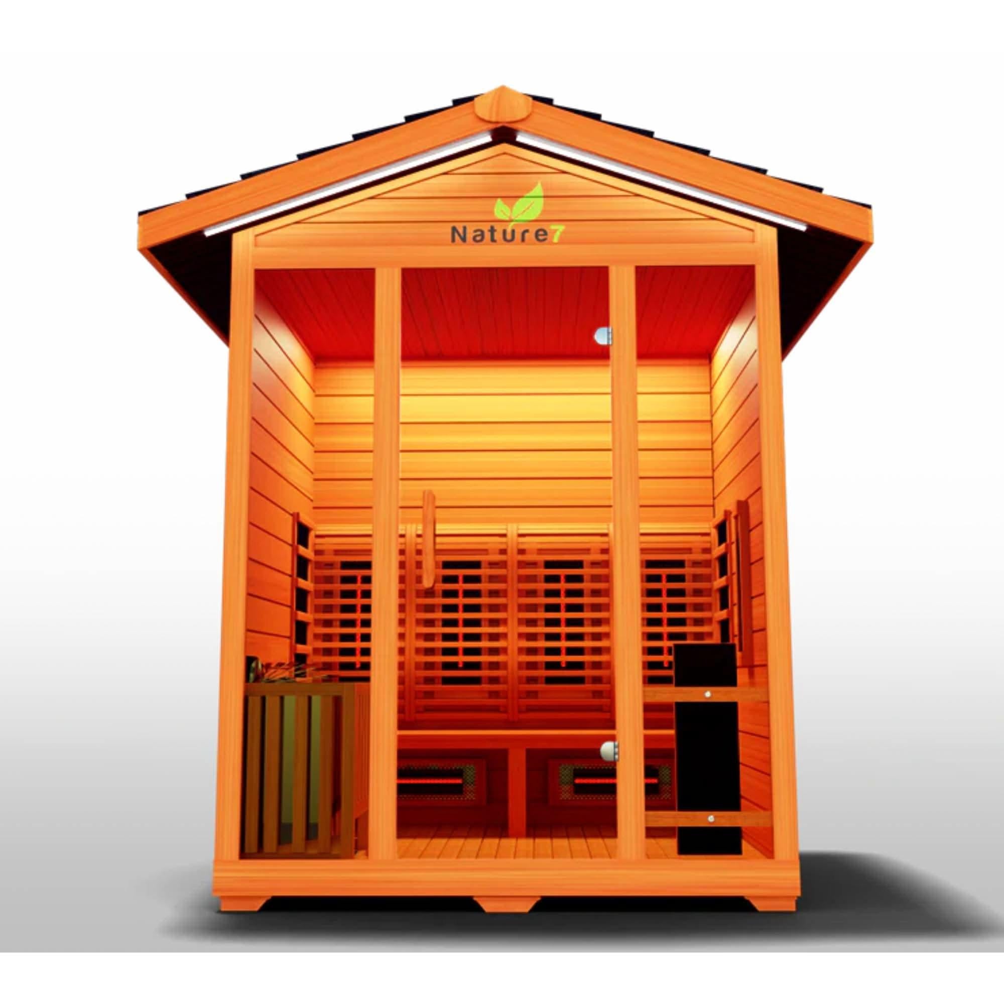 Medical Saunas: Nature 7 Sauna Full-Spectrum Infrared Tech.