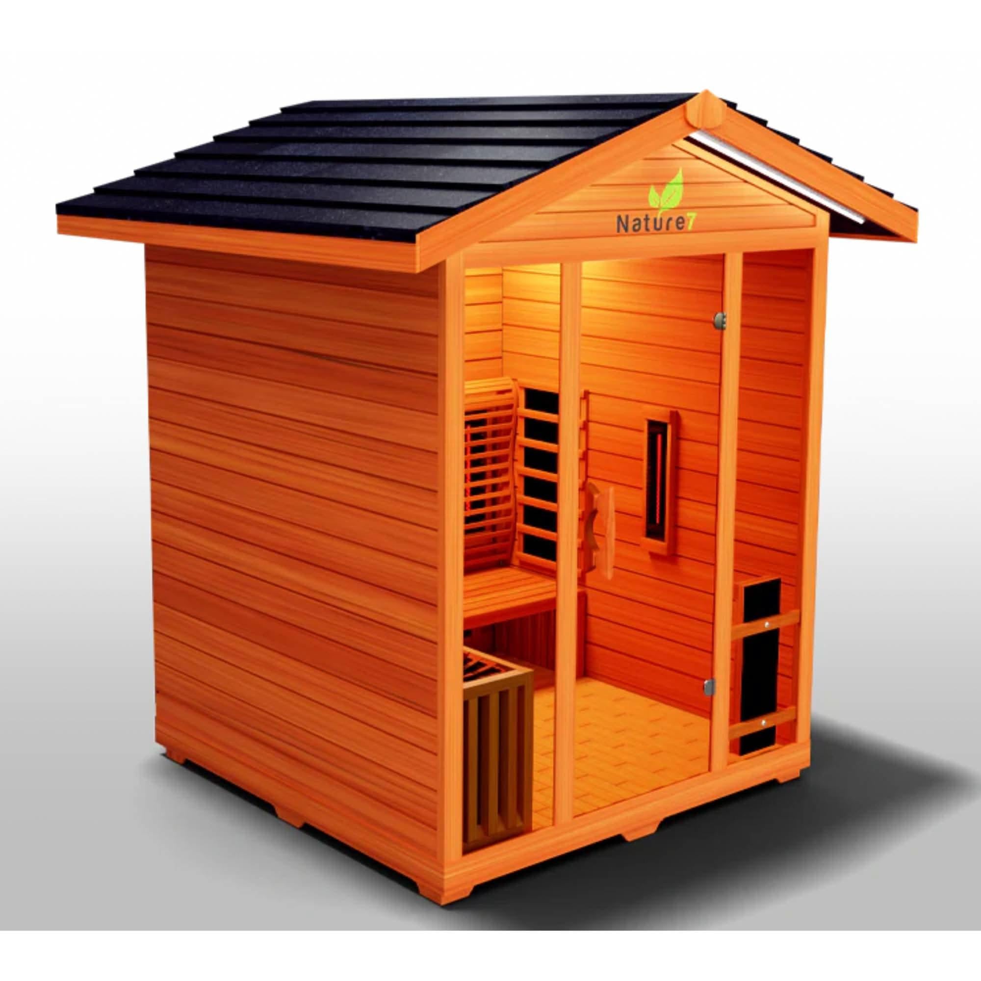 Medical Saunas: Nature 7 Sauna Full-Spectrum Infrared Tech.