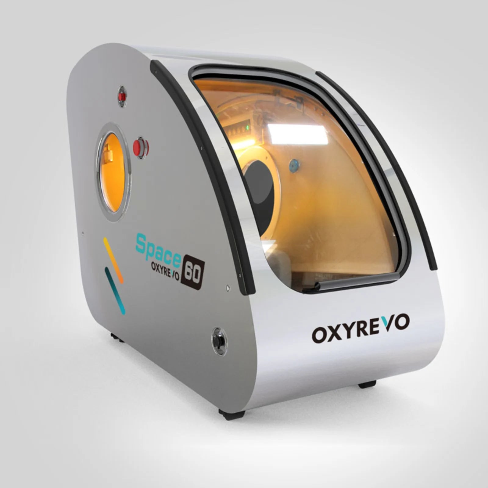 OxyRevo Space60 1.5 to 2.0 ATA – Hard Shell Sitting Hyperbaric Oxygen Chamber