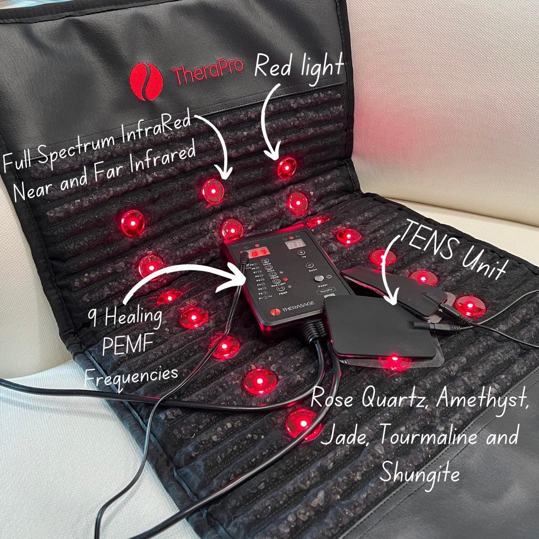 Therasage TheraPro - PEMF/Infrared/Red Light Pad (Large).