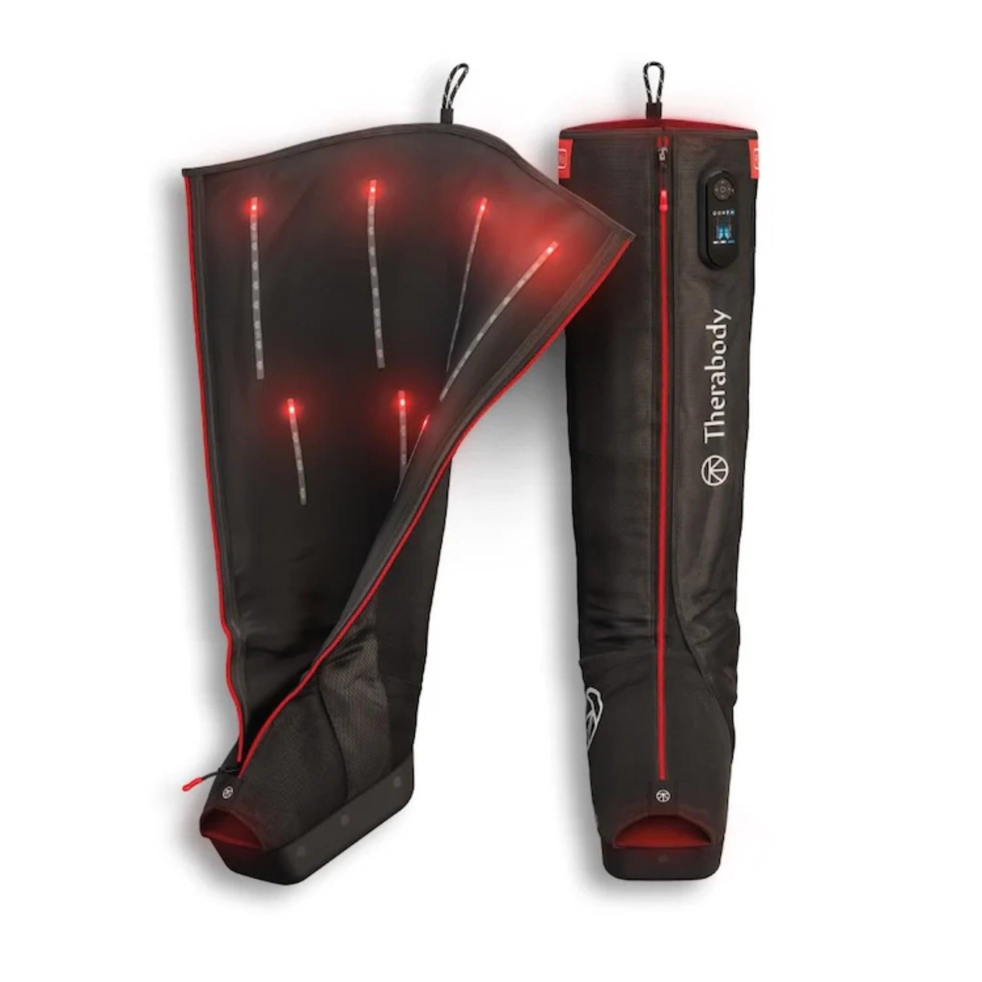 Therabody JetBoots PRO Plus – Wireless Compression, Vibration & LED Recovery Boots.