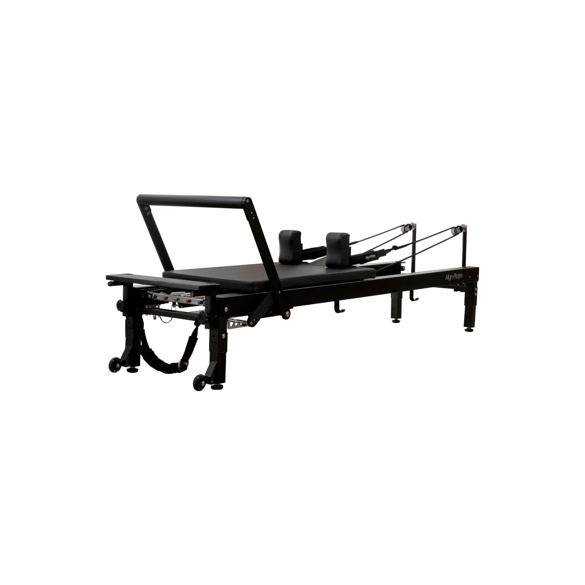 Align-Pilates: C8-Pro Pilates Reformer – Noir/Black - Elite Holistic Fitness