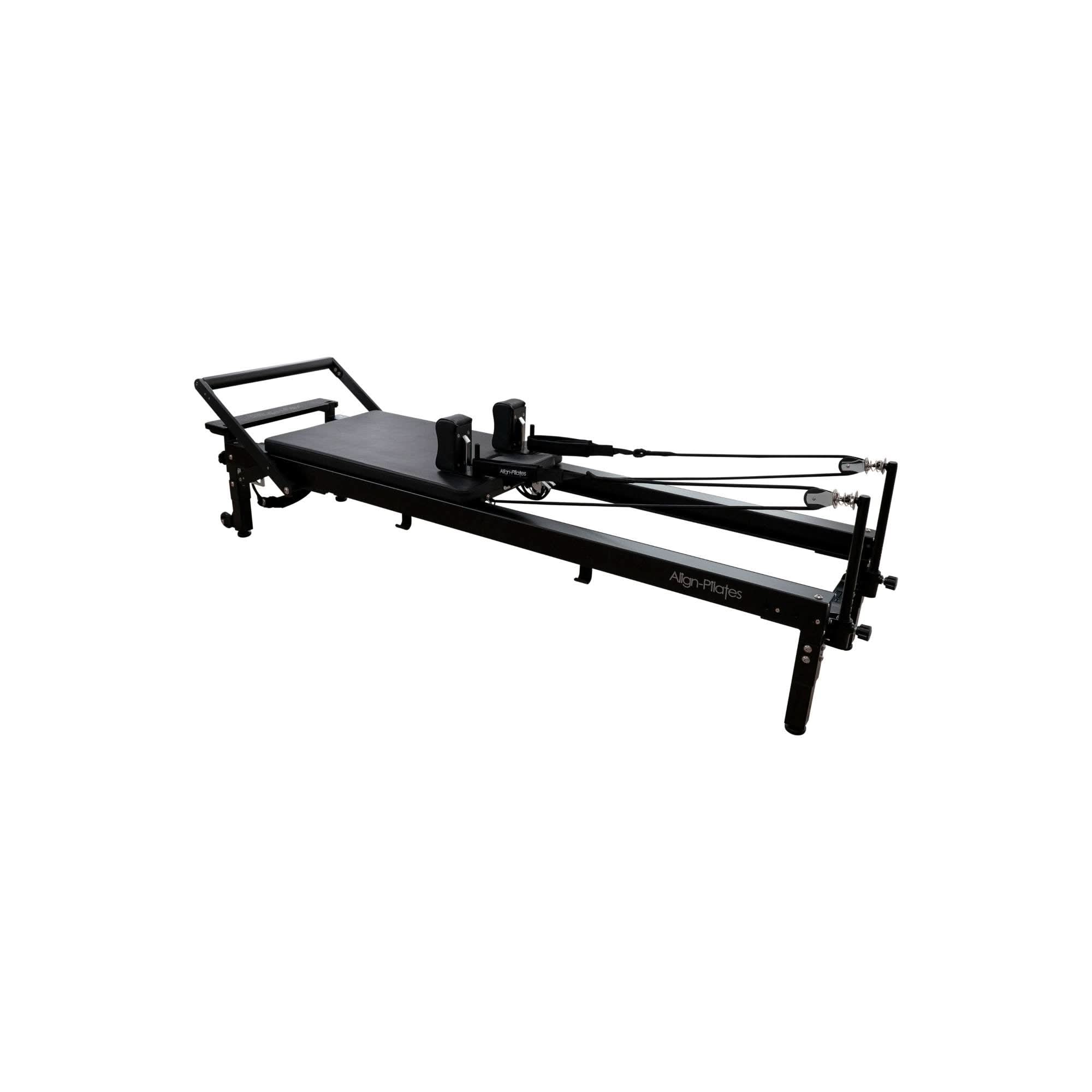 Align-Pilates: C8-Pro Pilates Reformer – Noir/Black - Elite Holistic Fitness