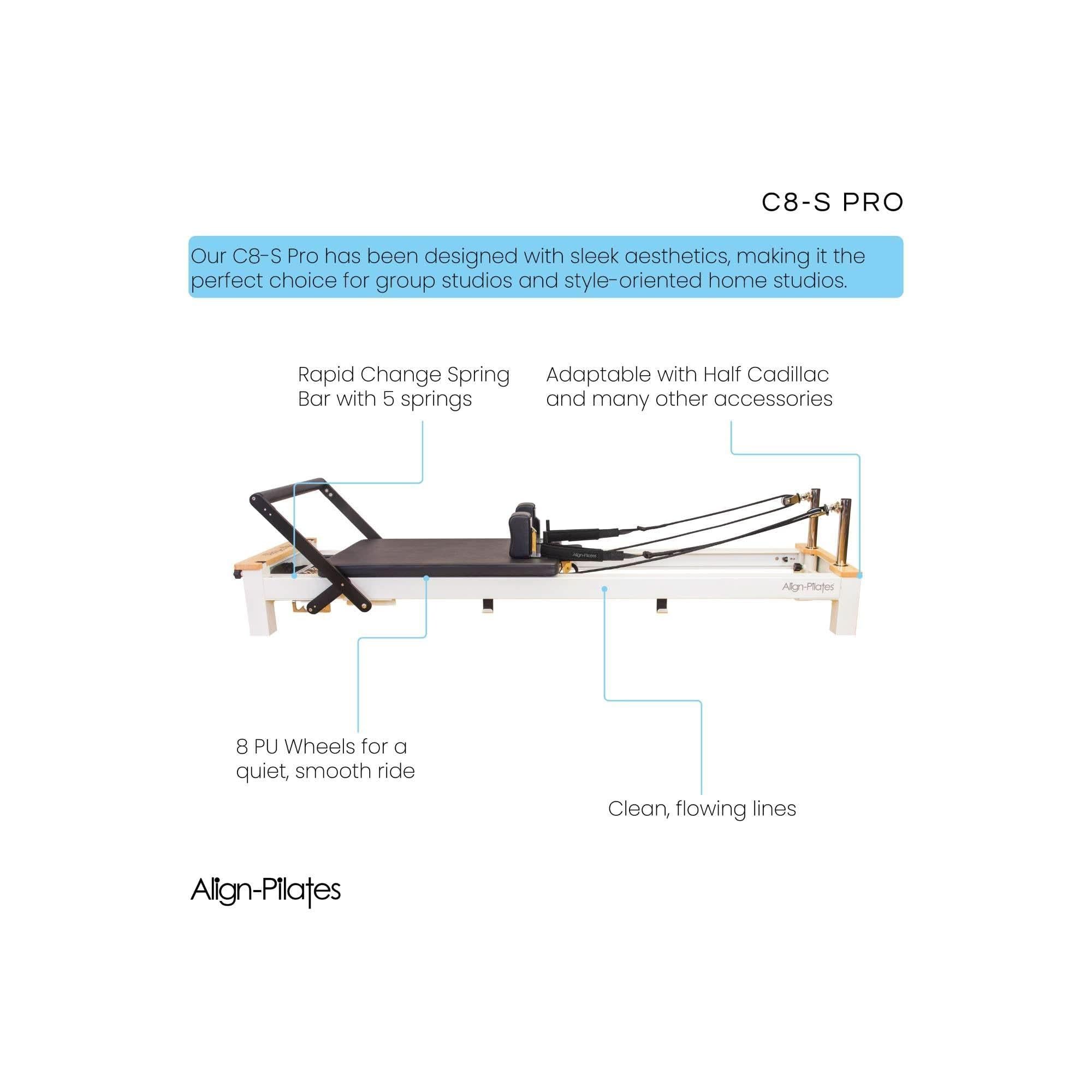Align-Pilates: C8-S Pro Pilates Reformer.