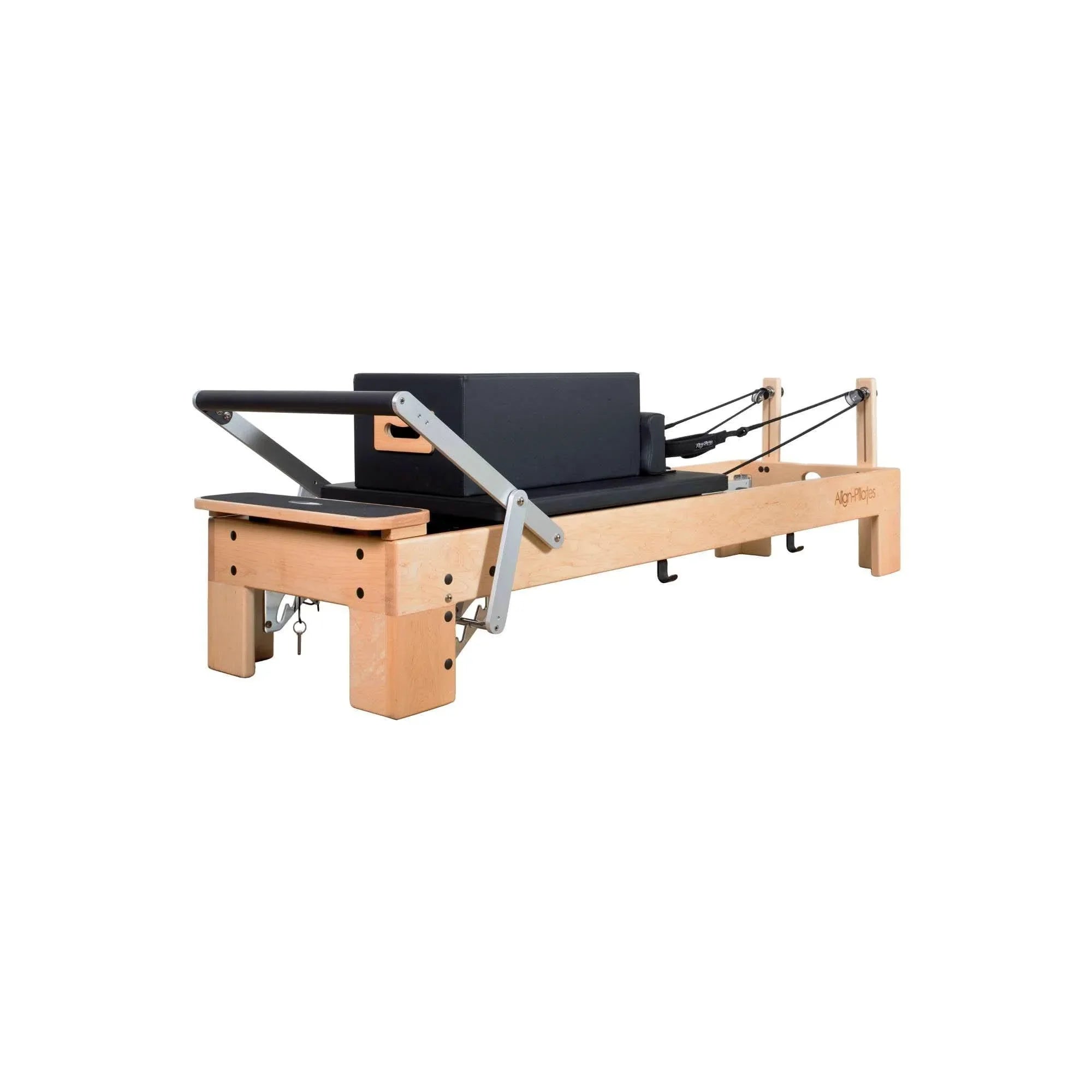 Align-Pilates M8-Pro Maple Pilates Reformer with Sitting Box - Elite Holistic Fitness