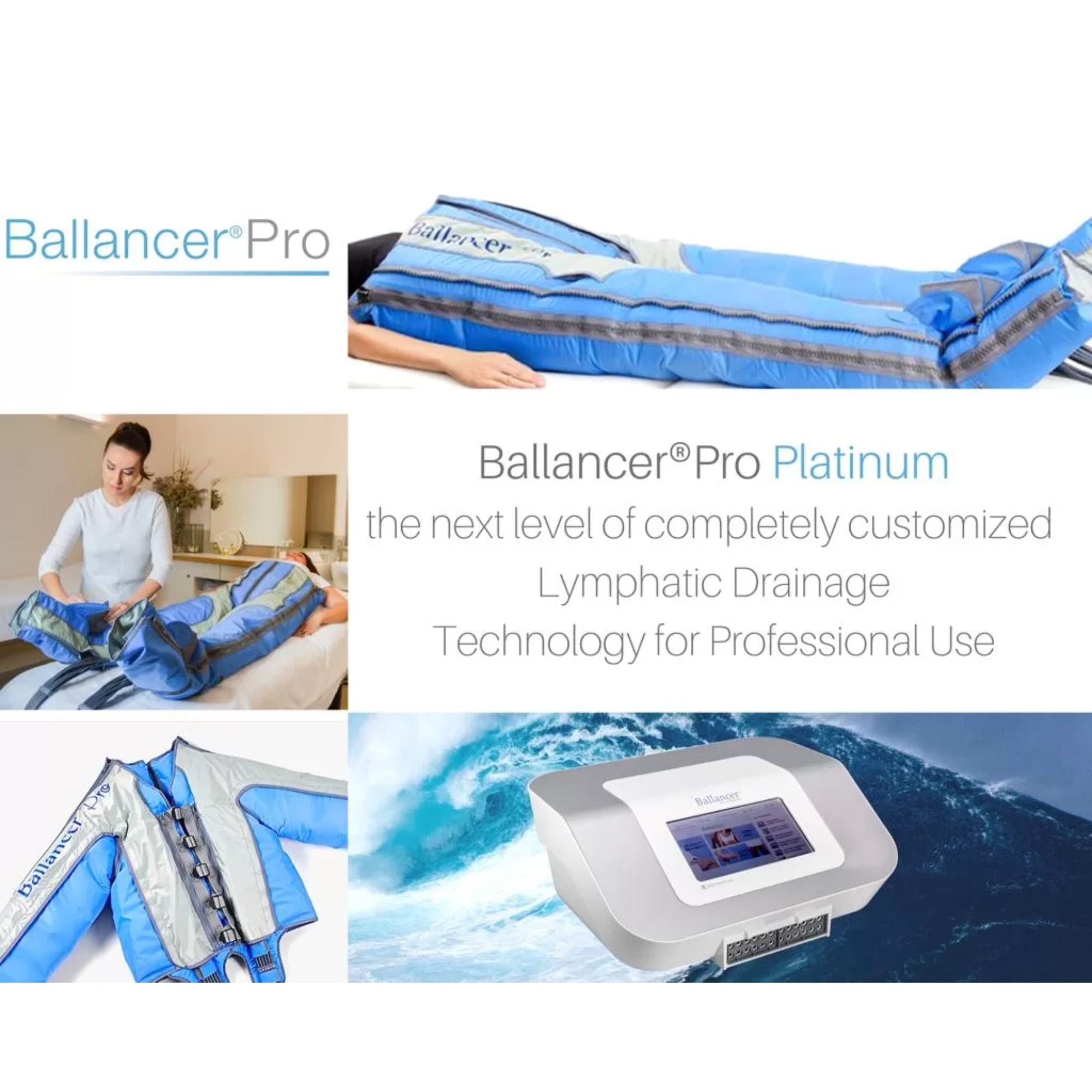Ballancer Pro Platinum Elite Lymphatic Compression Drainage Therapy