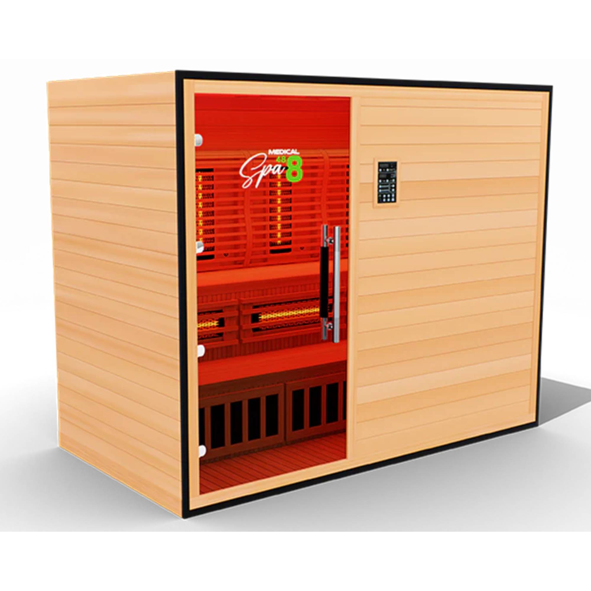 Medical Saunas: 3 person Full-Spectrum Infrared Commercial Spa 487 - Elite Holistic Fitness