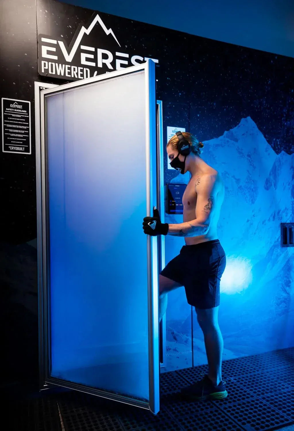 CryoBuilt: Everest Pinnacle Full Electric Cryotherapy Chamber - Elite Holistic Fitness