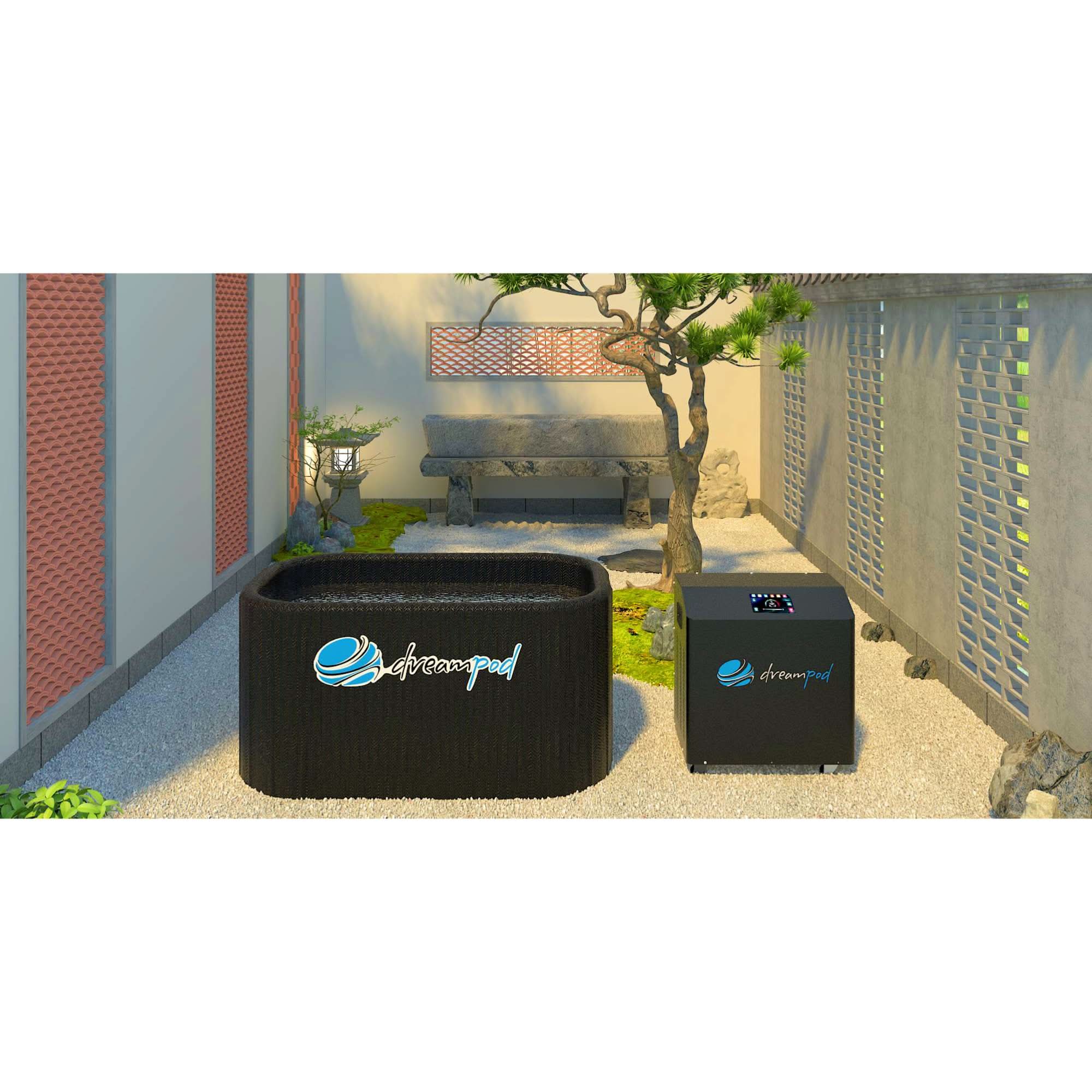 Dreampod: Ice Bath FLEX With Chiller - Elite Holistic Fitness