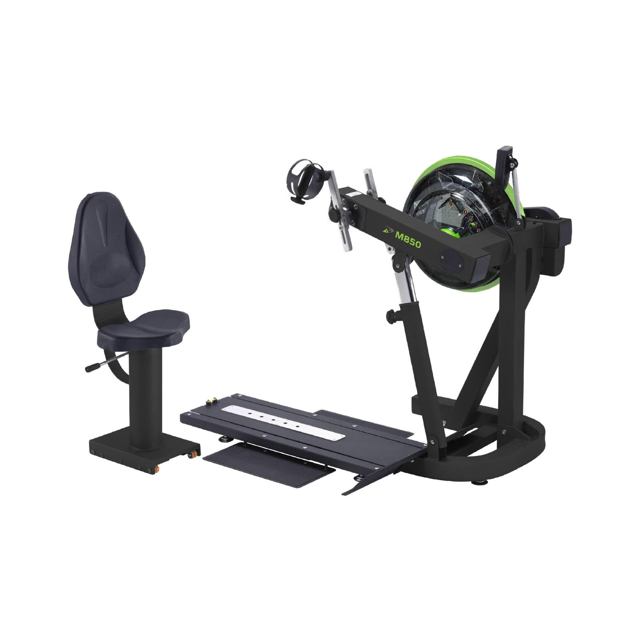 Dynamic Fluid Fitness M850 UBE Rower.