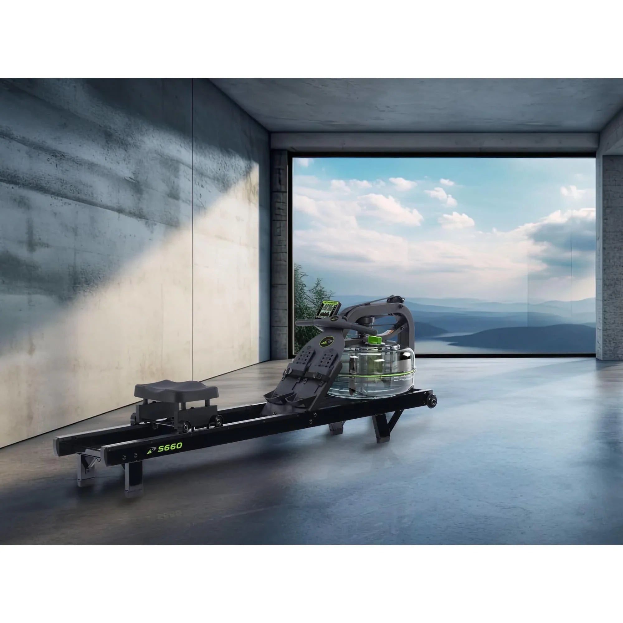 Dynamic Fluid Fitness S660 Forge Rower - Elite Holistic Fitness