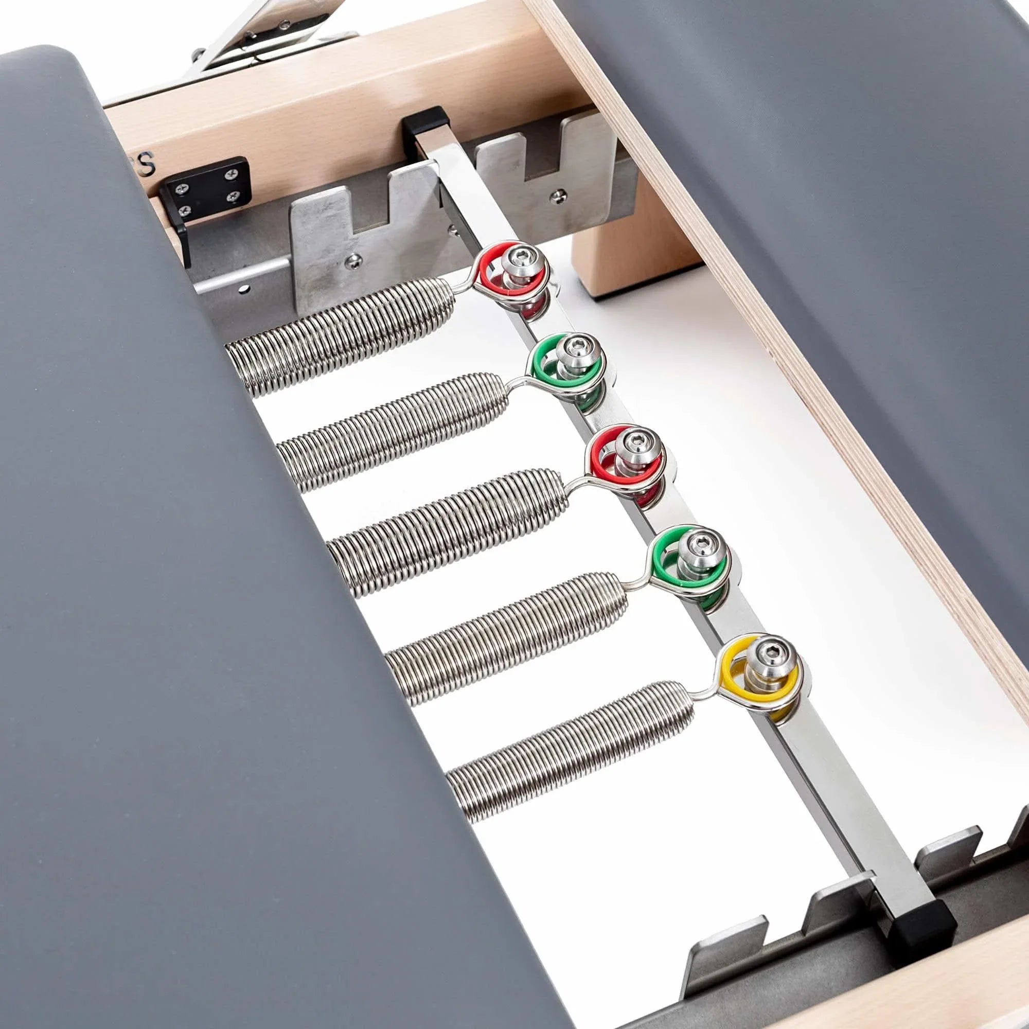 Elina Pilates Lignum Reformer with Tower.