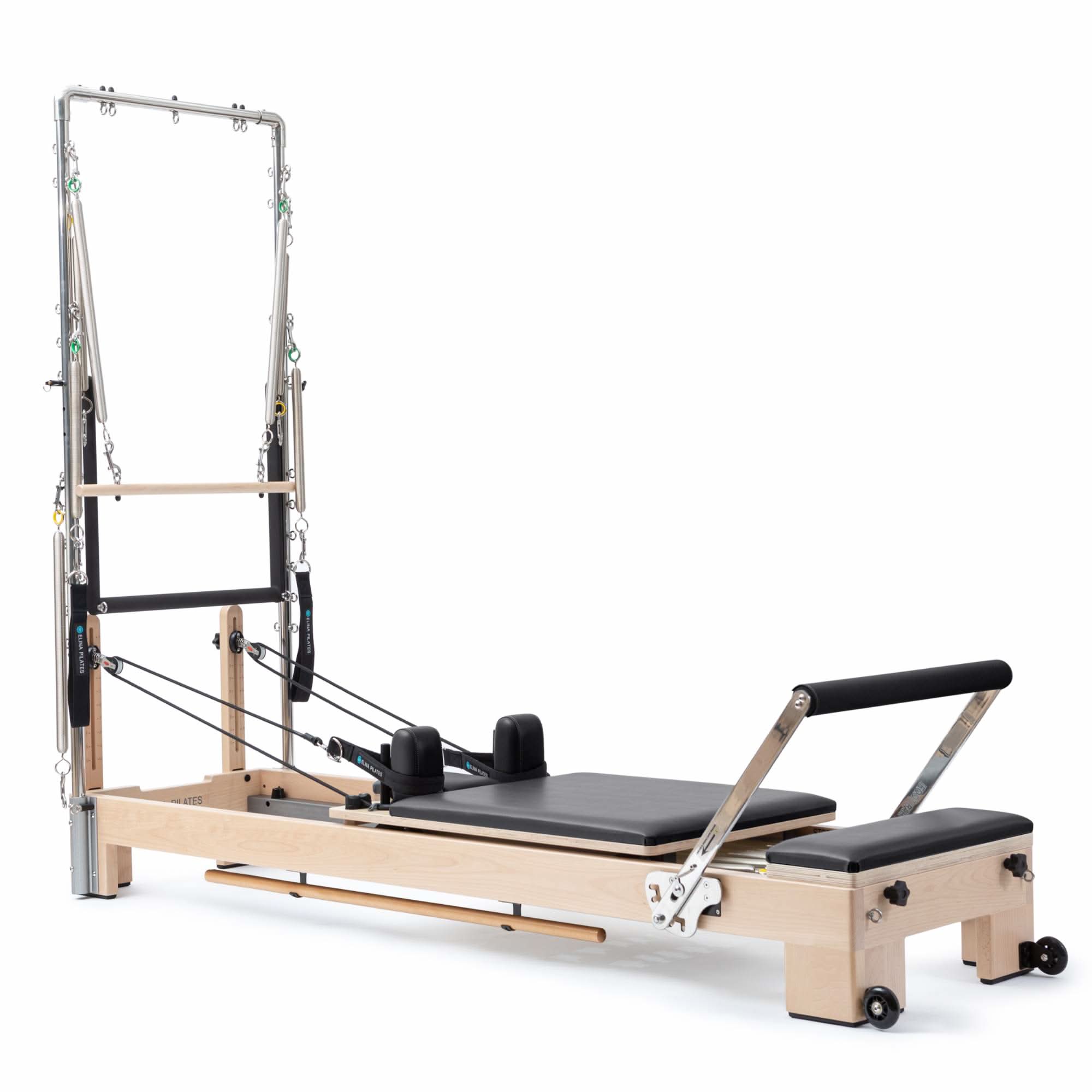 Elina Pilates Lignum Reformer with Tower - Elite Holistic Fitness