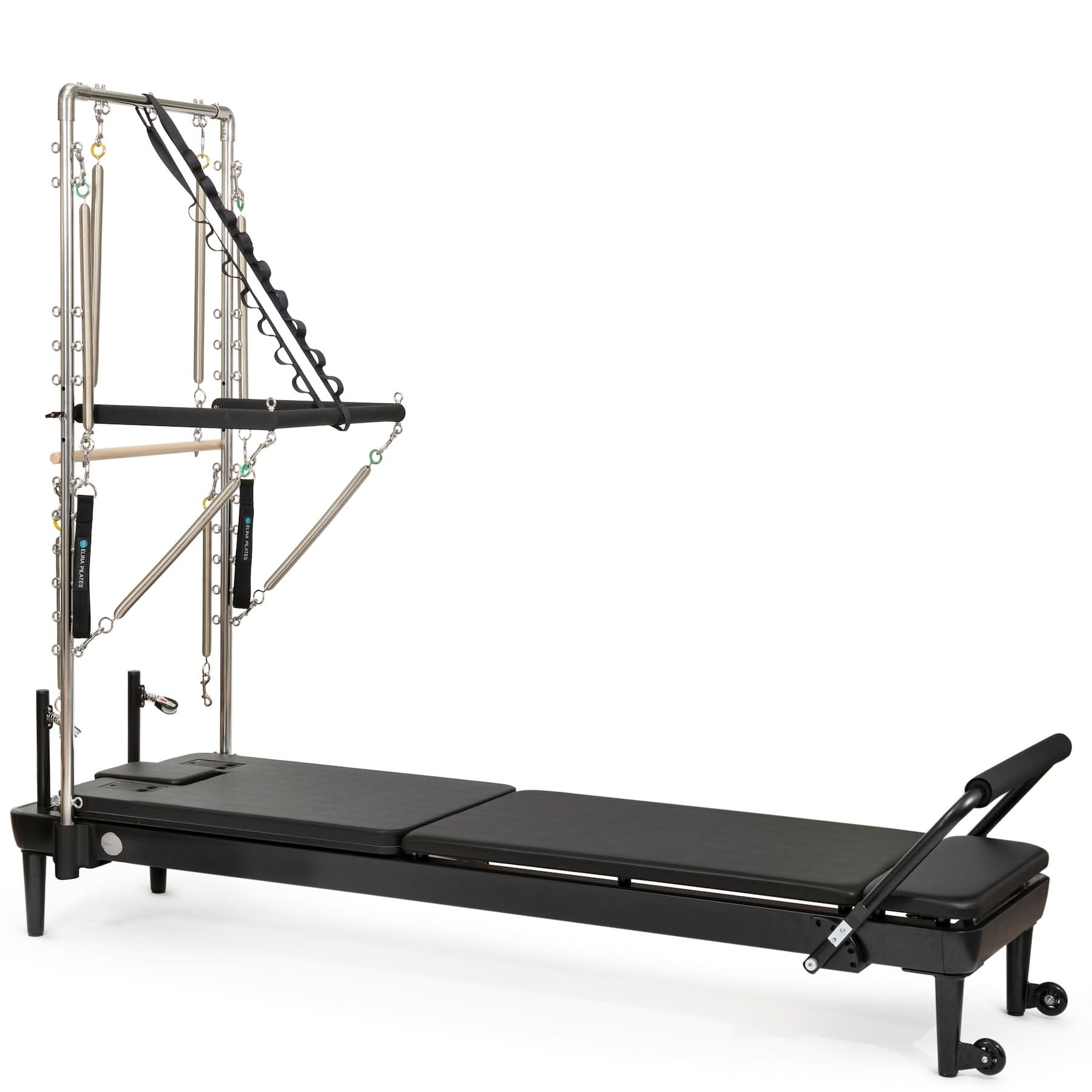 Elina Pilates Nubium Reformer Black Edition with Tower - Elite Holistic Fitness