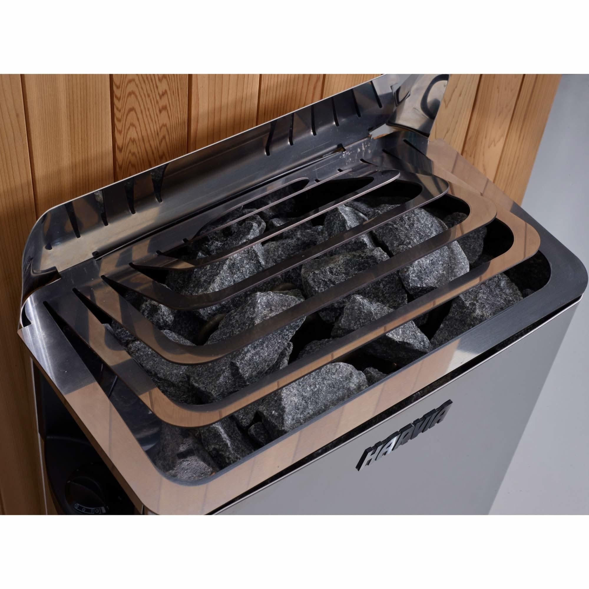 Golden Designs Karlstad 6 Person Outdoor-Indoor Hybrid Sauna.