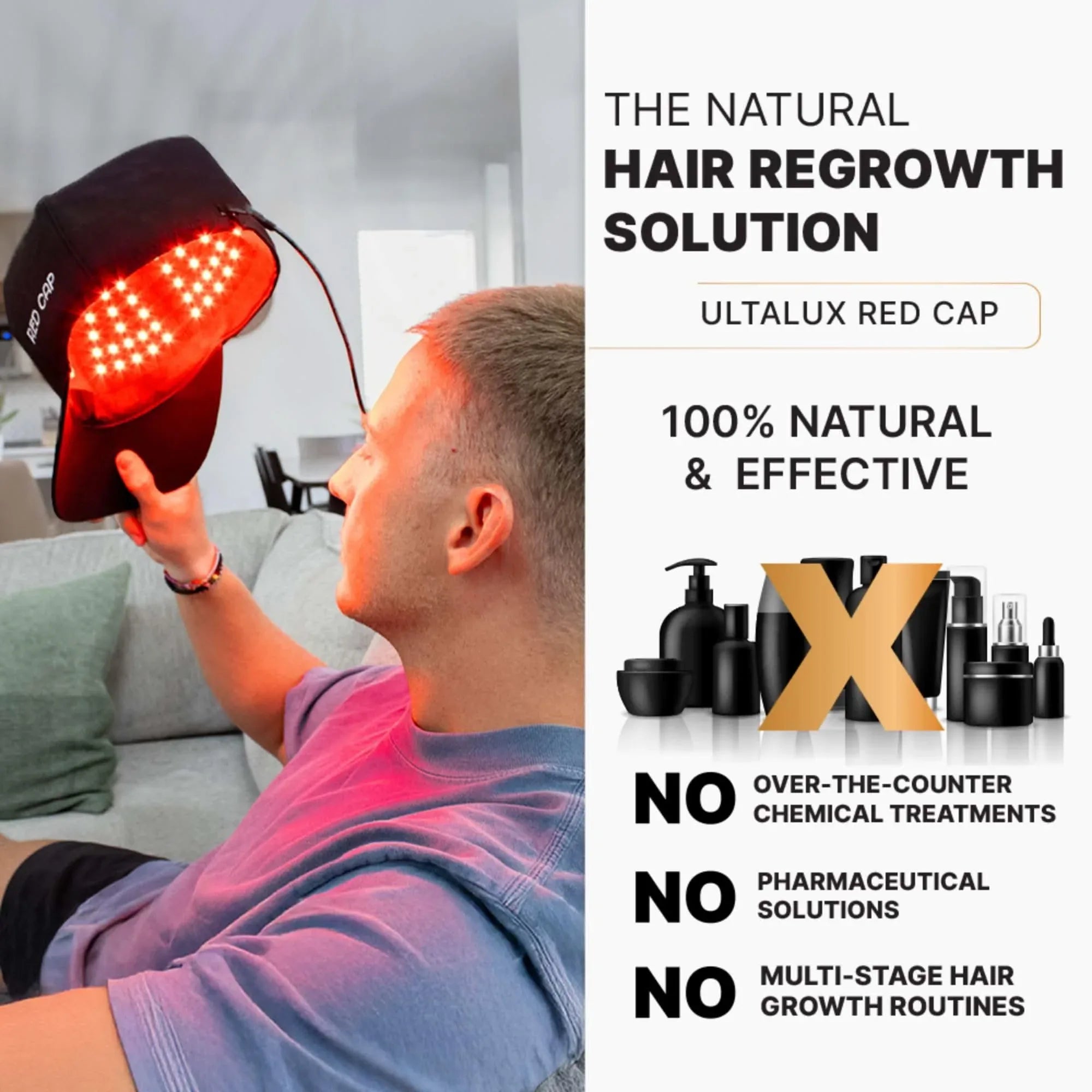 UltraLux Health Red Cap - Elite Holistic Fitness