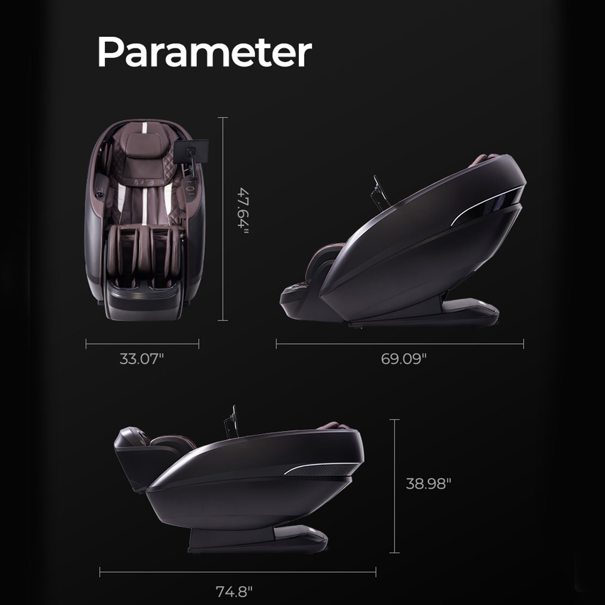 LifeTrend 4D Dual Core Massage Chair • Full-Body Zero-Gravity Massage Recliner