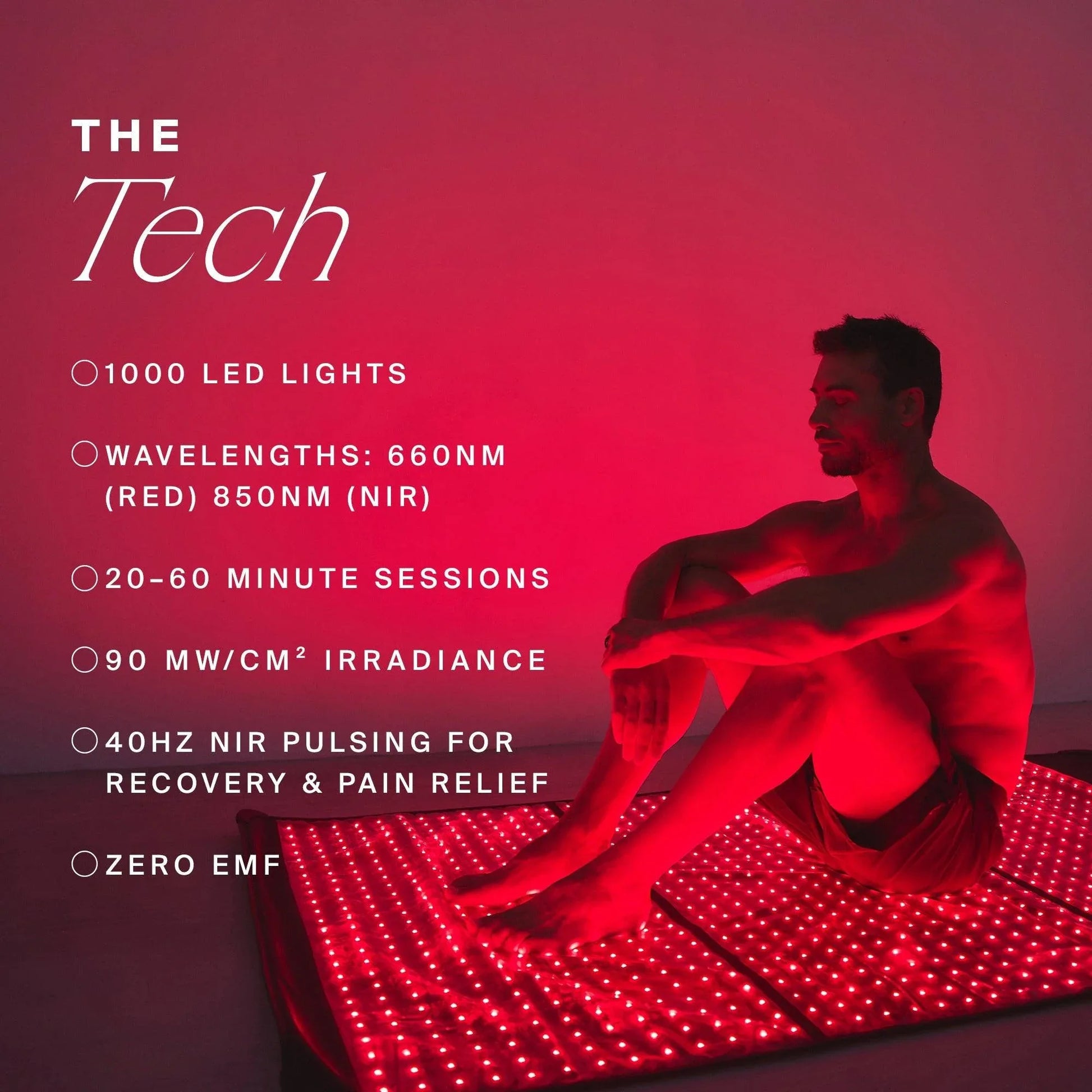 HigherDOSE Full Body Red Light Mat - Elite Holistic Fitness