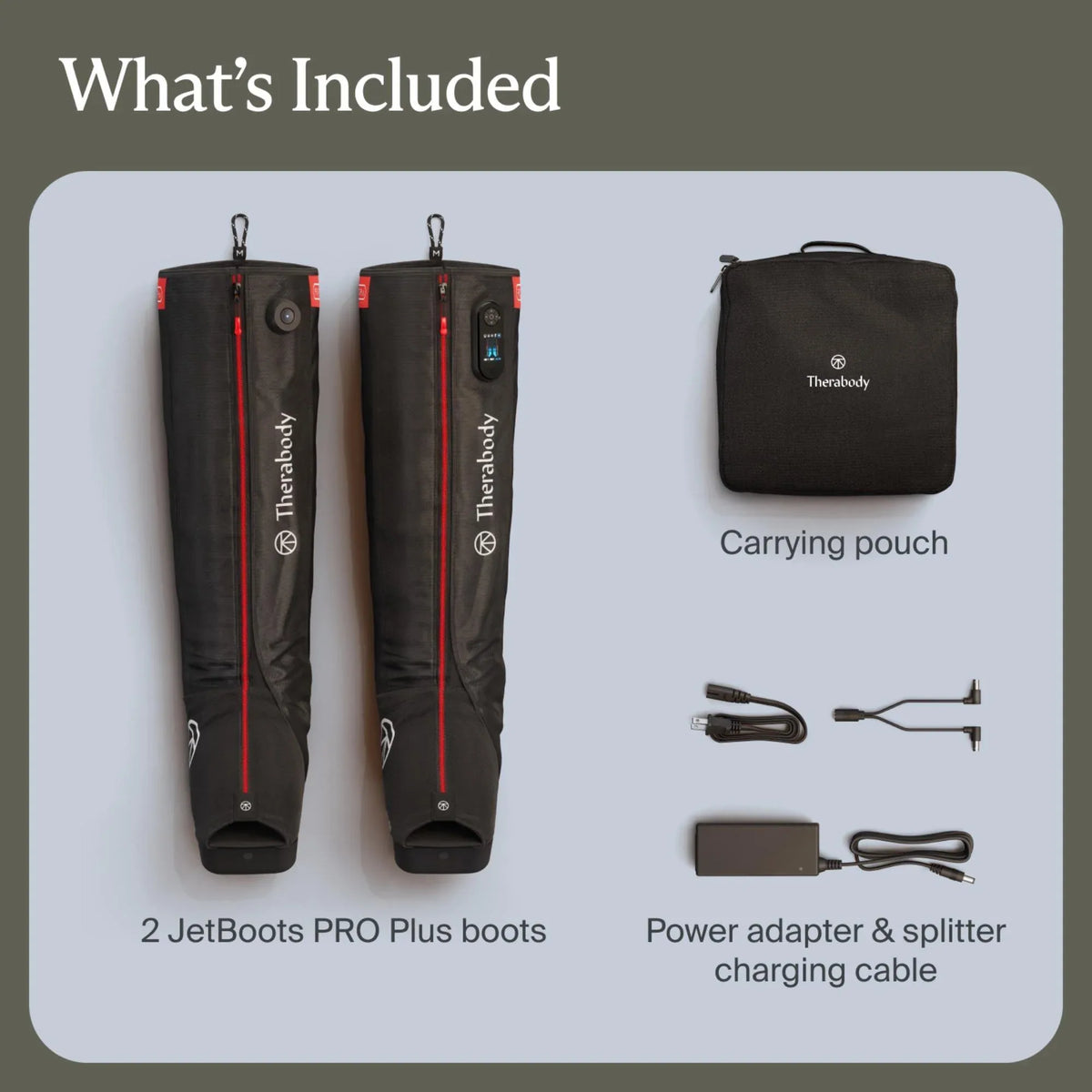 Therabody JetBoots PRO Plus – Wireless Compression, Vibration & LED Recovery Boots - Elite Holistic Fitness