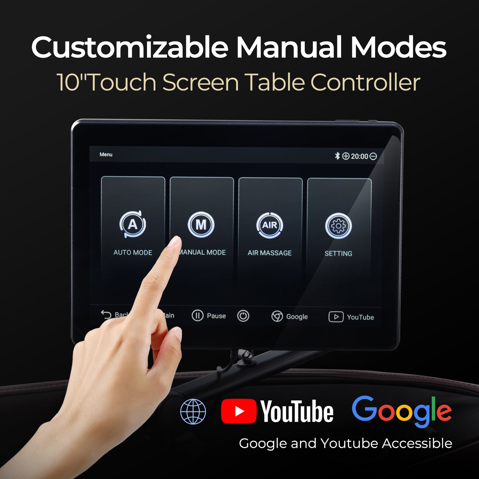 LifeTrend 4D Dual Core Massage Chair • Full-Body Zero-Gravity Massage Recliner