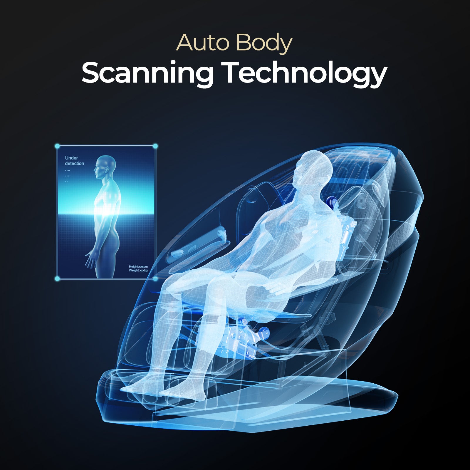 LifeTrend 4D Dual Core Massage Chair • Full-Body Zero-Gravity Massage Recliner