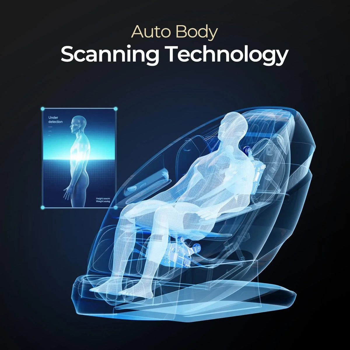 LifeTrend 4D Dual Core Massage Chair • Full-Body Zero-Gravity Massage Recliner - Elite Holistic Fitness