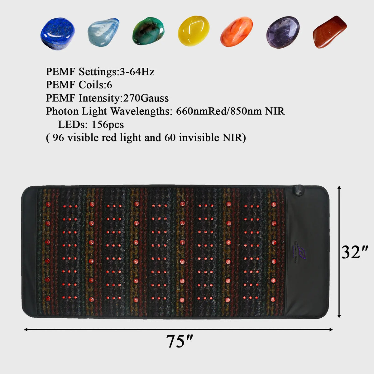 Far Infrared Photon PEMF Pro Mat | Red & NIR Light