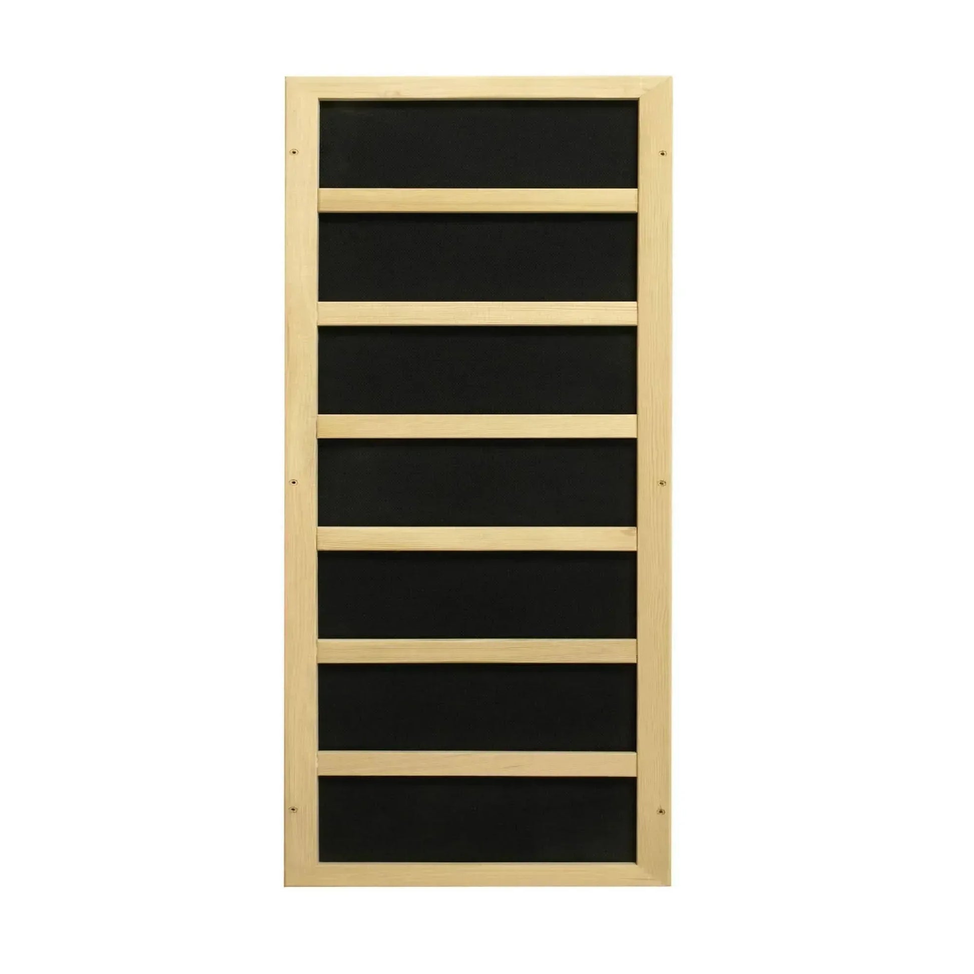Golden Designs: 4-Person Full Spectrum Near Zero EMF Infrared Sauna with Himalayan Salt Bar - Elite Holistic Fitness