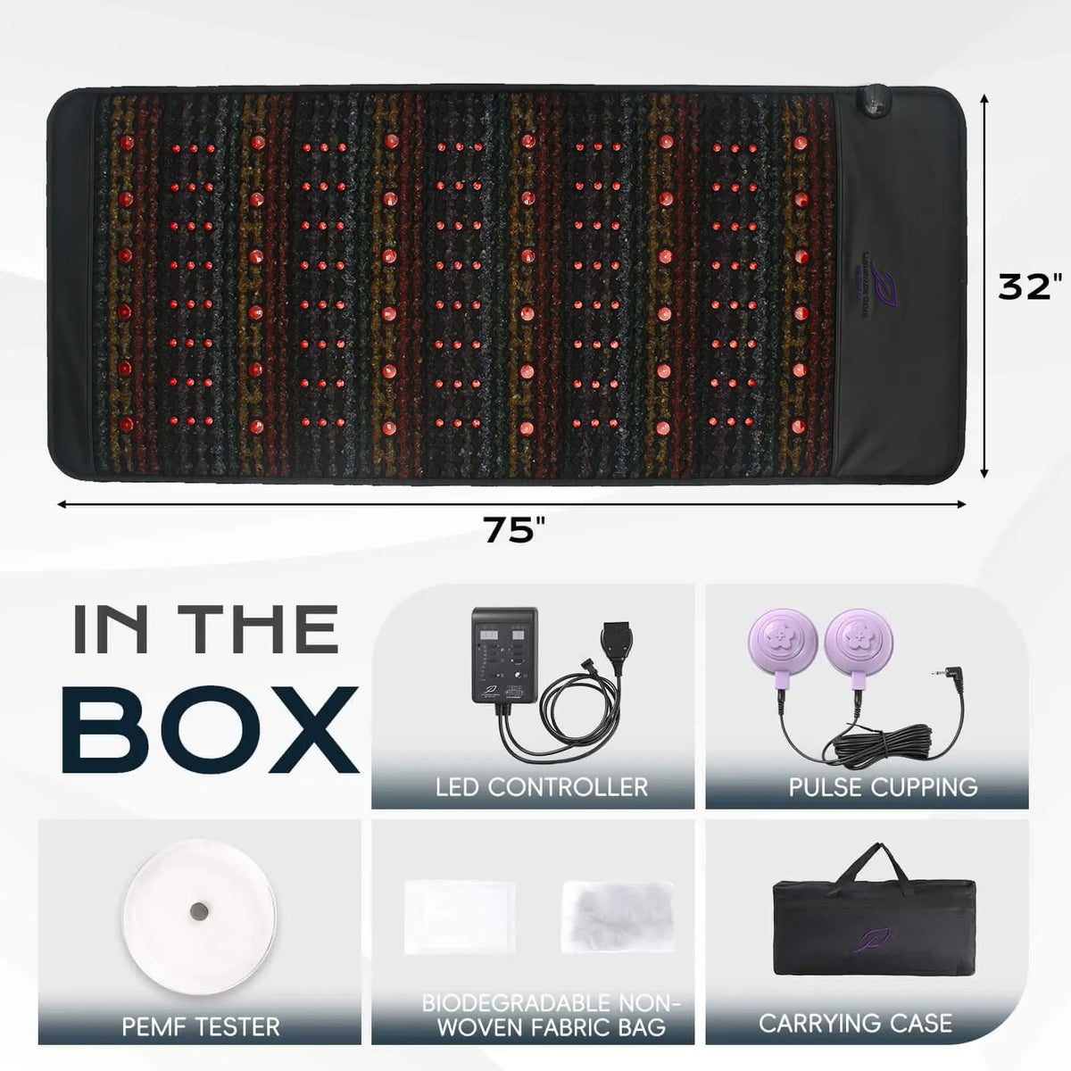 Far Infrared Photon PEMF Pro Mat | Red & NIR Light
