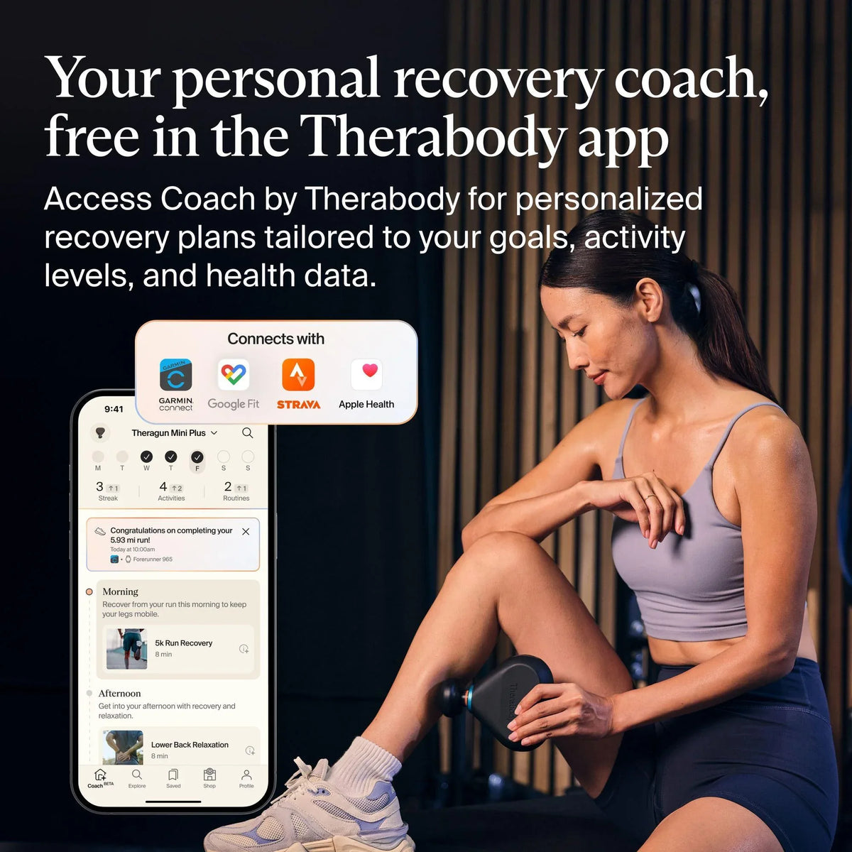 Theragun Mini Plus Percussion Massager - Elite Holistic Fitness